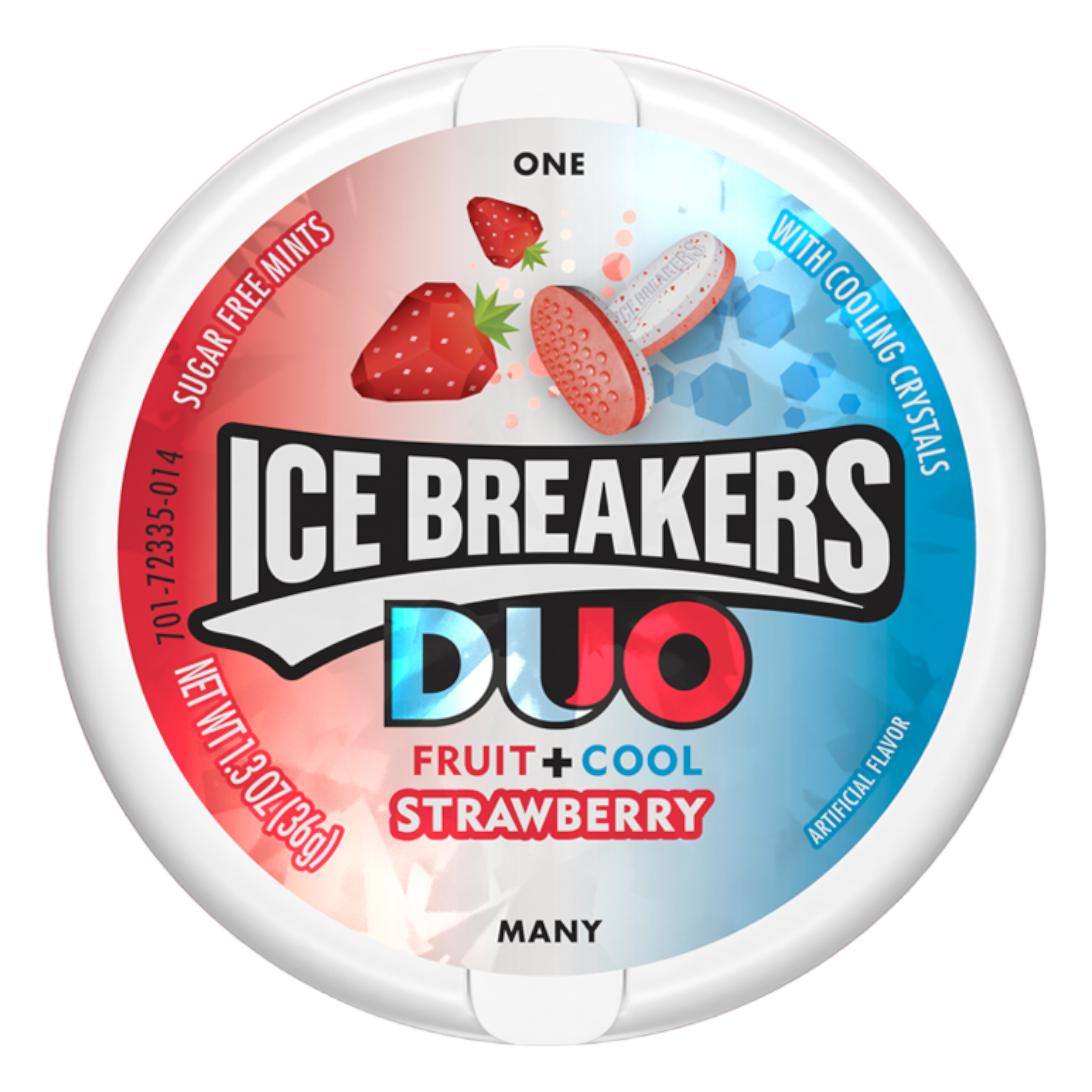 Ice Breakers DUO Strawberry Mints Sugar Free - 1.5oz (42g)