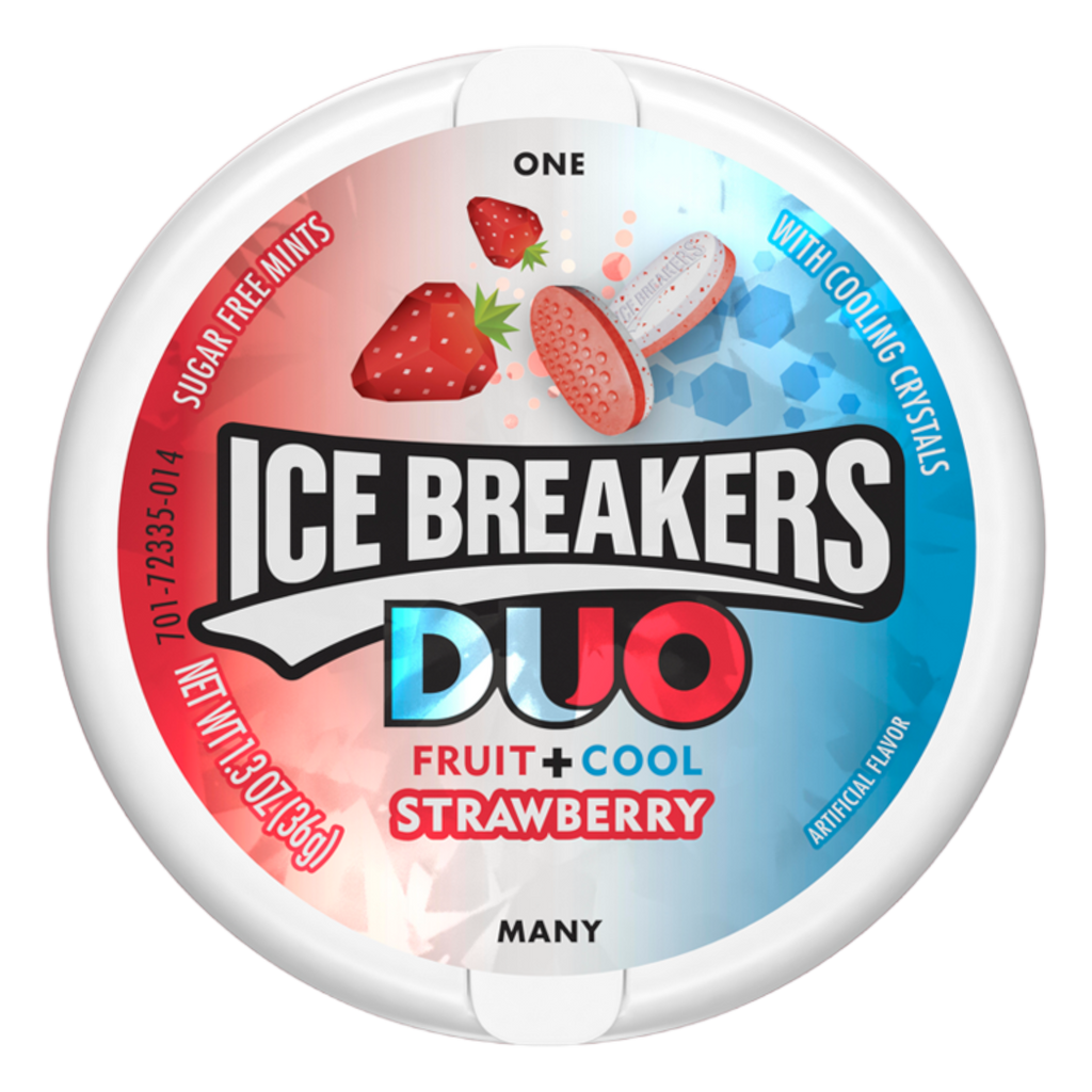 Ice Breakers DUO Strawberry Mints - 1.5oz (42g)