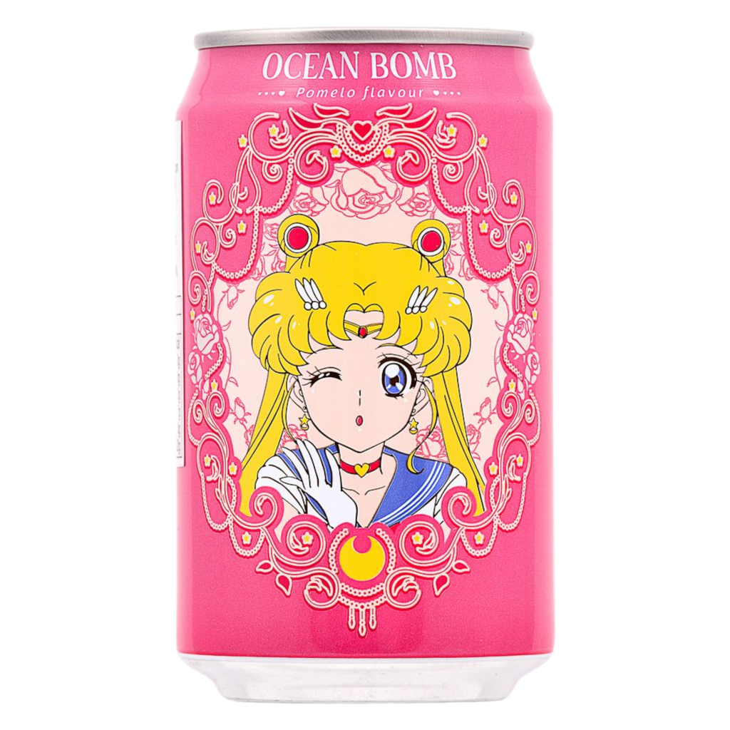 Ocean Bomb Sailor Moon - Pomelo Flavour Sparkling Water - 11fl.oz (330ml)