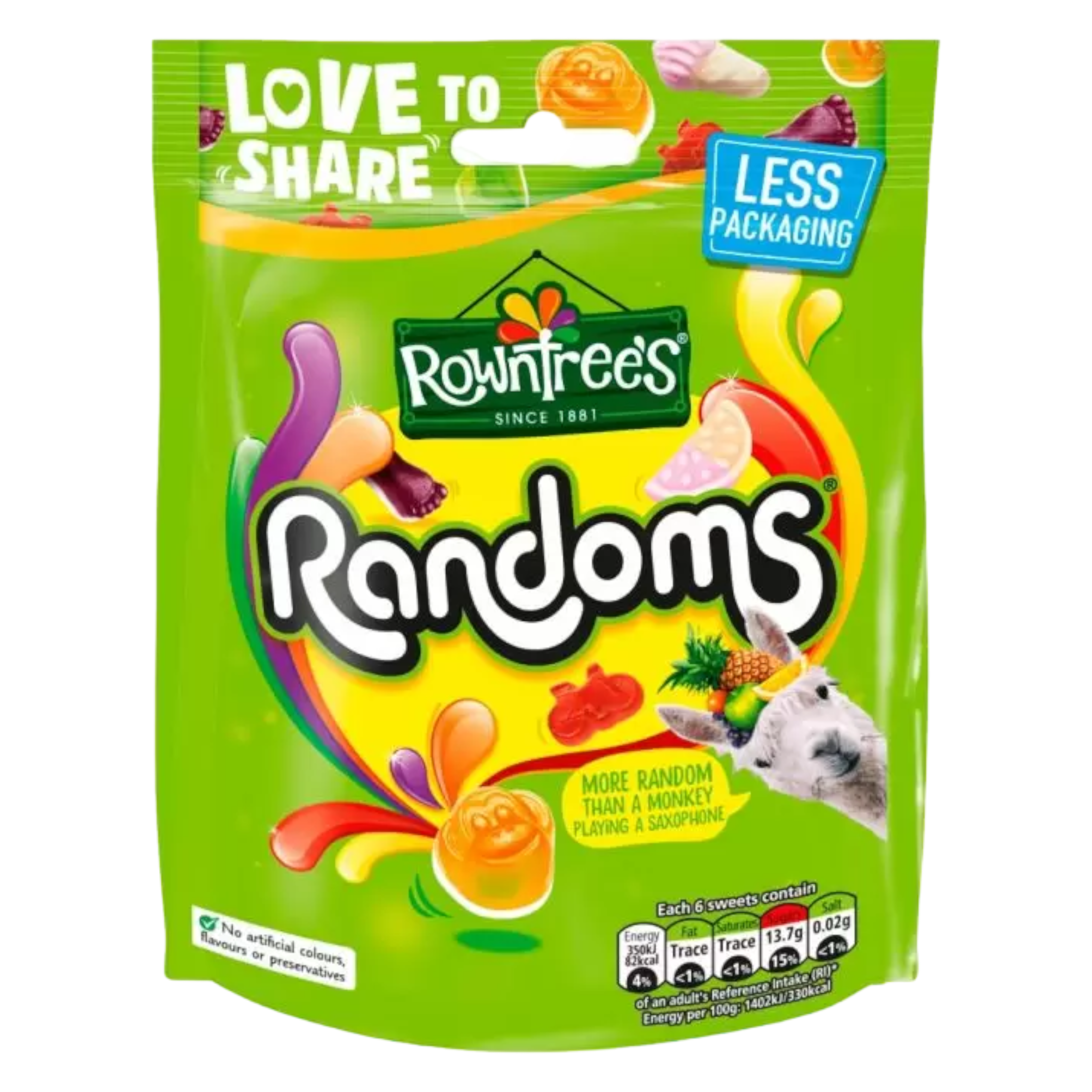 Randoms Sweets Sharing Pouch - 4.23oz (120g)