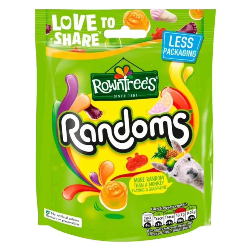 Randoms Sweets Sharing Pouch - 5.3oz (150g)