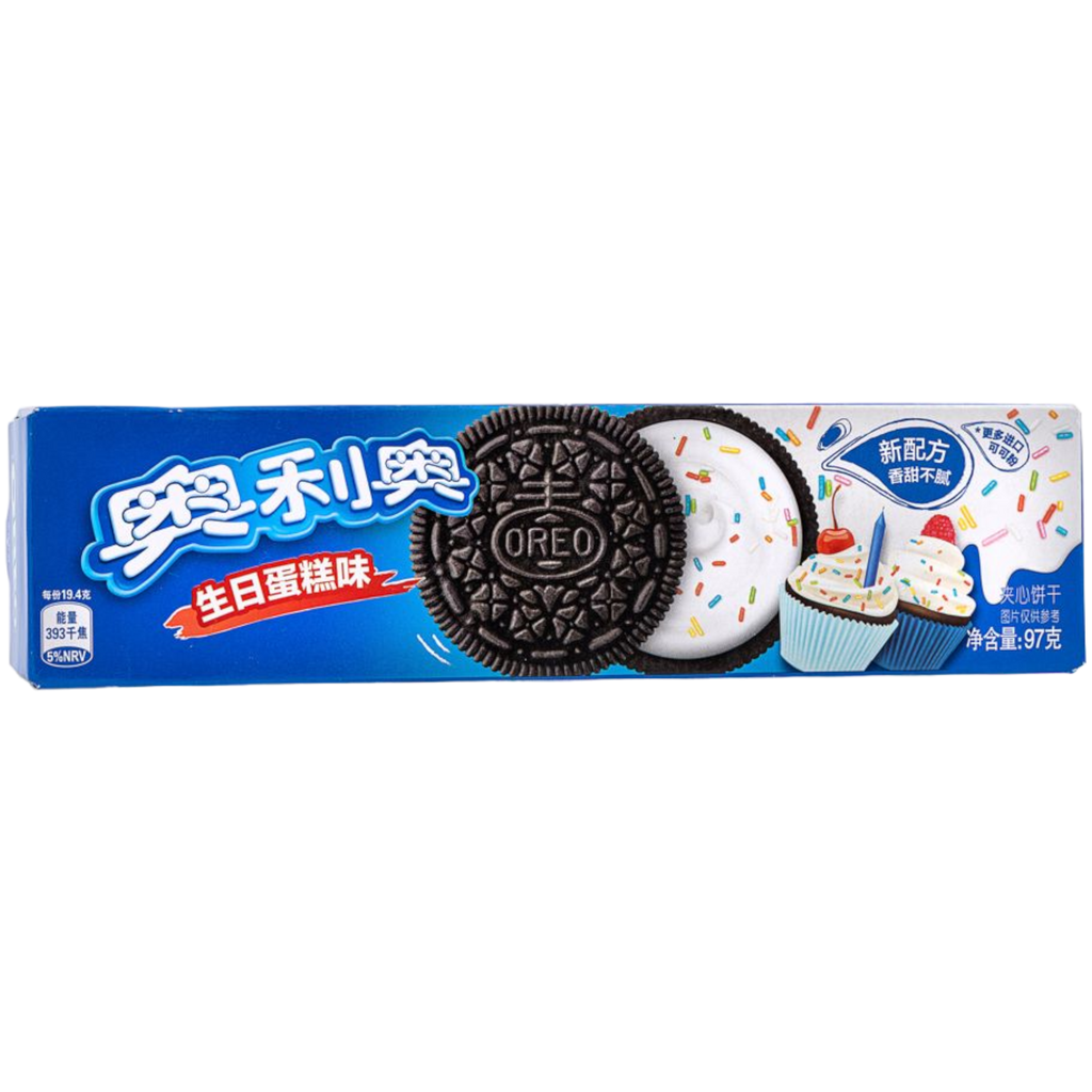 Oreo Birthday Cake Flavour Cookies (China) - 3.42oz (97g)