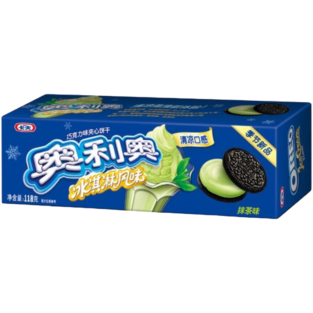 Oreo Matcha Green Tea Ice Cream Flavour Cookies (China) - 3.42oz (97g)
