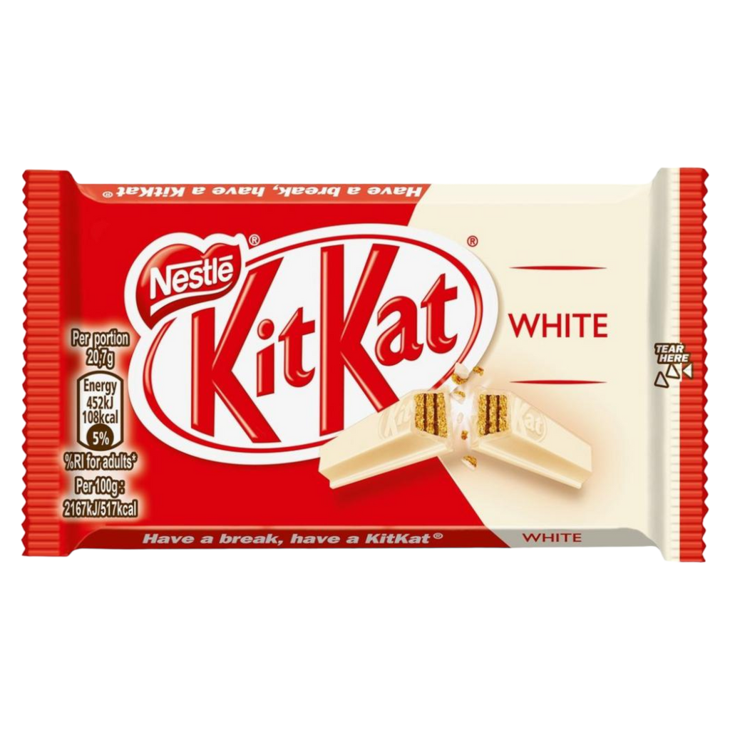 Kit Kat 4 Finger White Chocolate Bar - 1.4oz (41.5g)