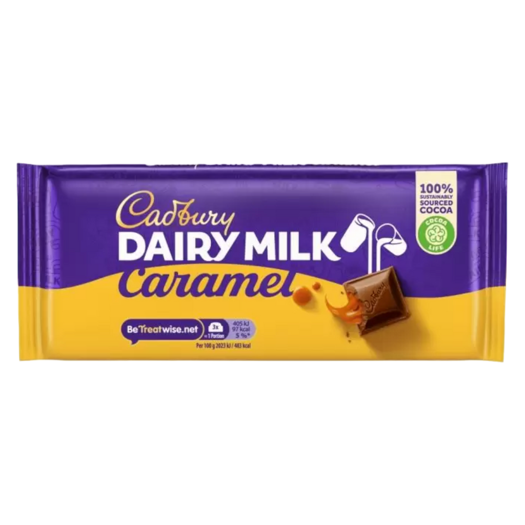 Cadbury Dairy Milk Caramel Chocolate Bar - 4.2oz (120g)
