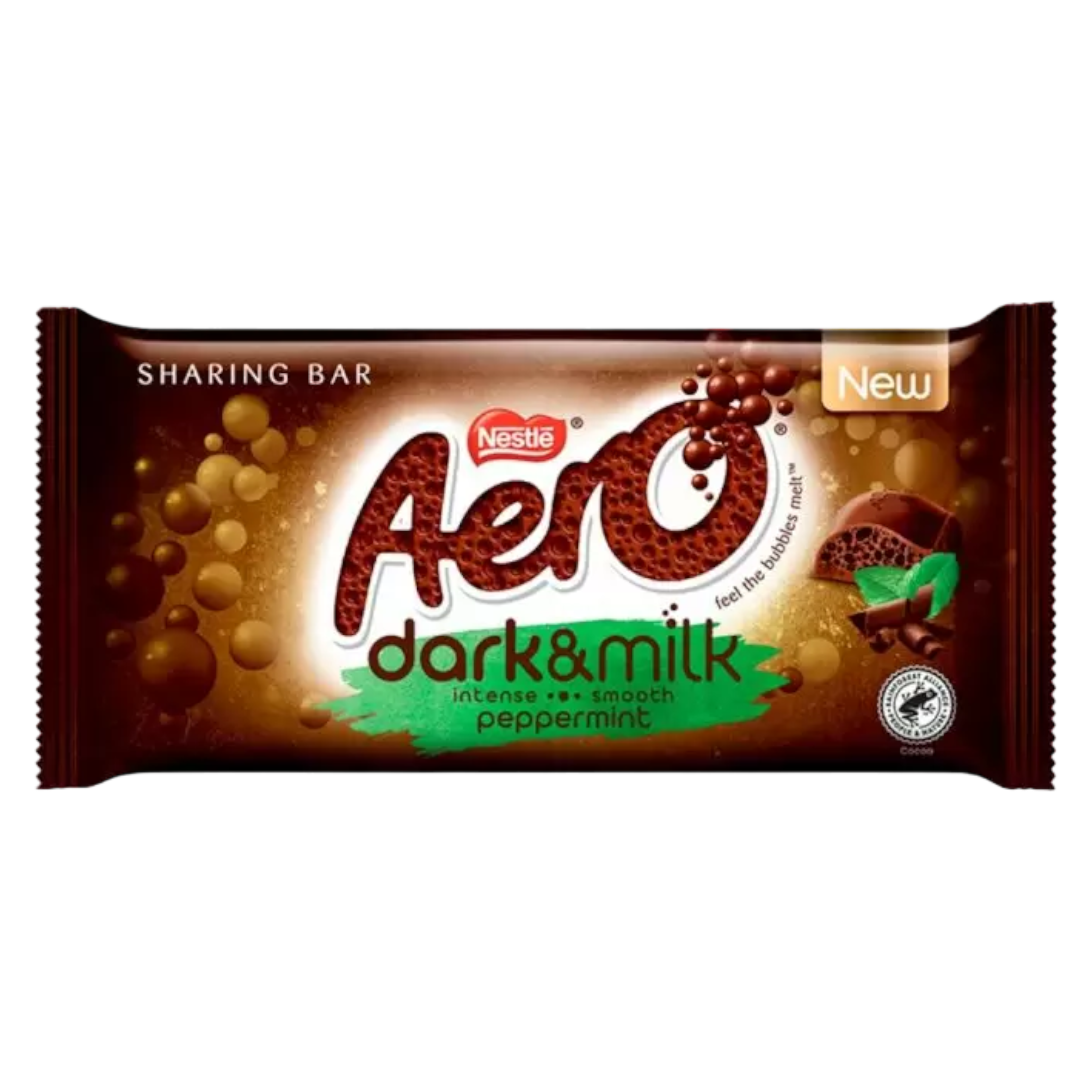 Aero Dark & Milk Peppermint Chocolate Bar - 3.1oz (90g)