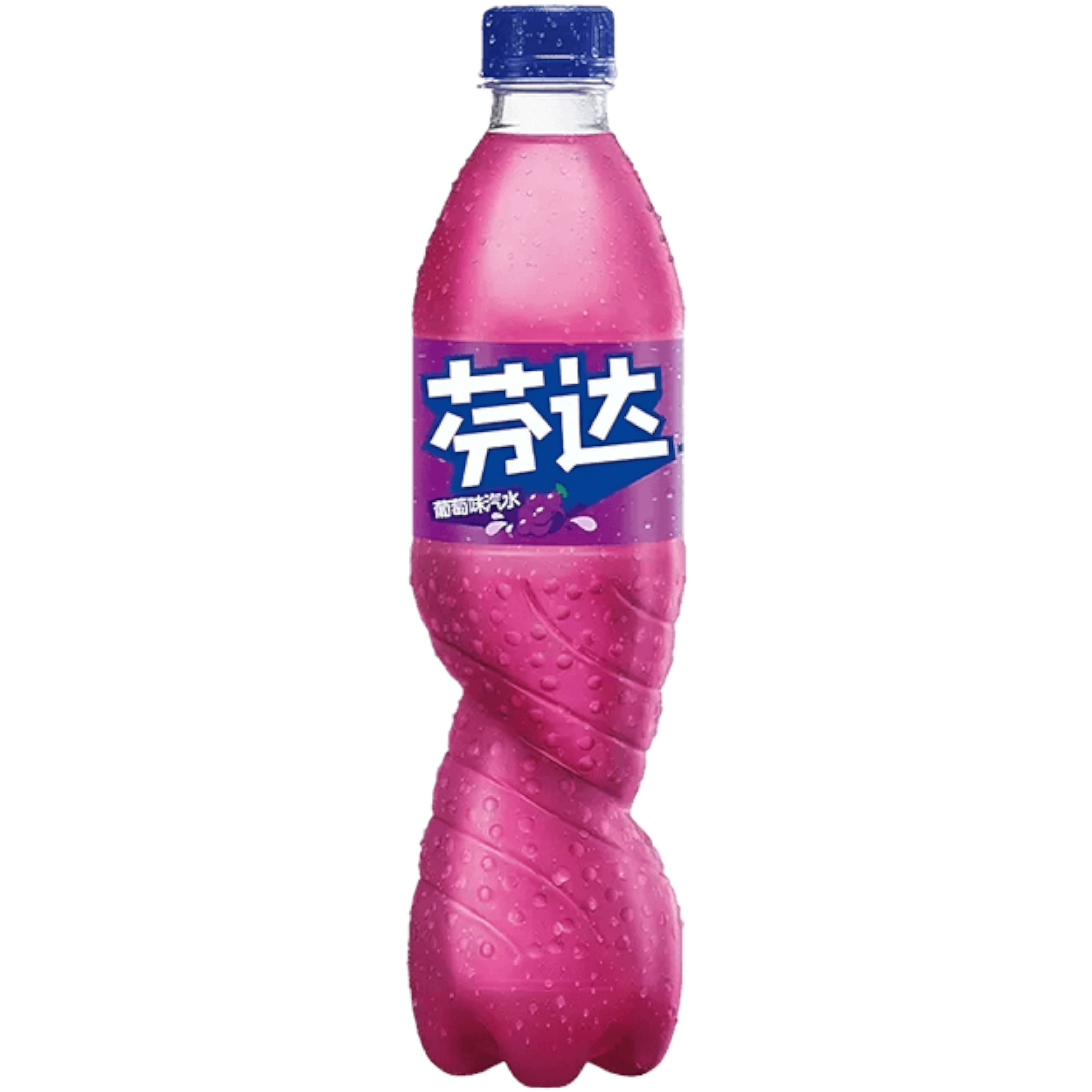 Fanta Chinese Grape (China) - 16.9fl.oz (500ml) BB: 02/04/2024