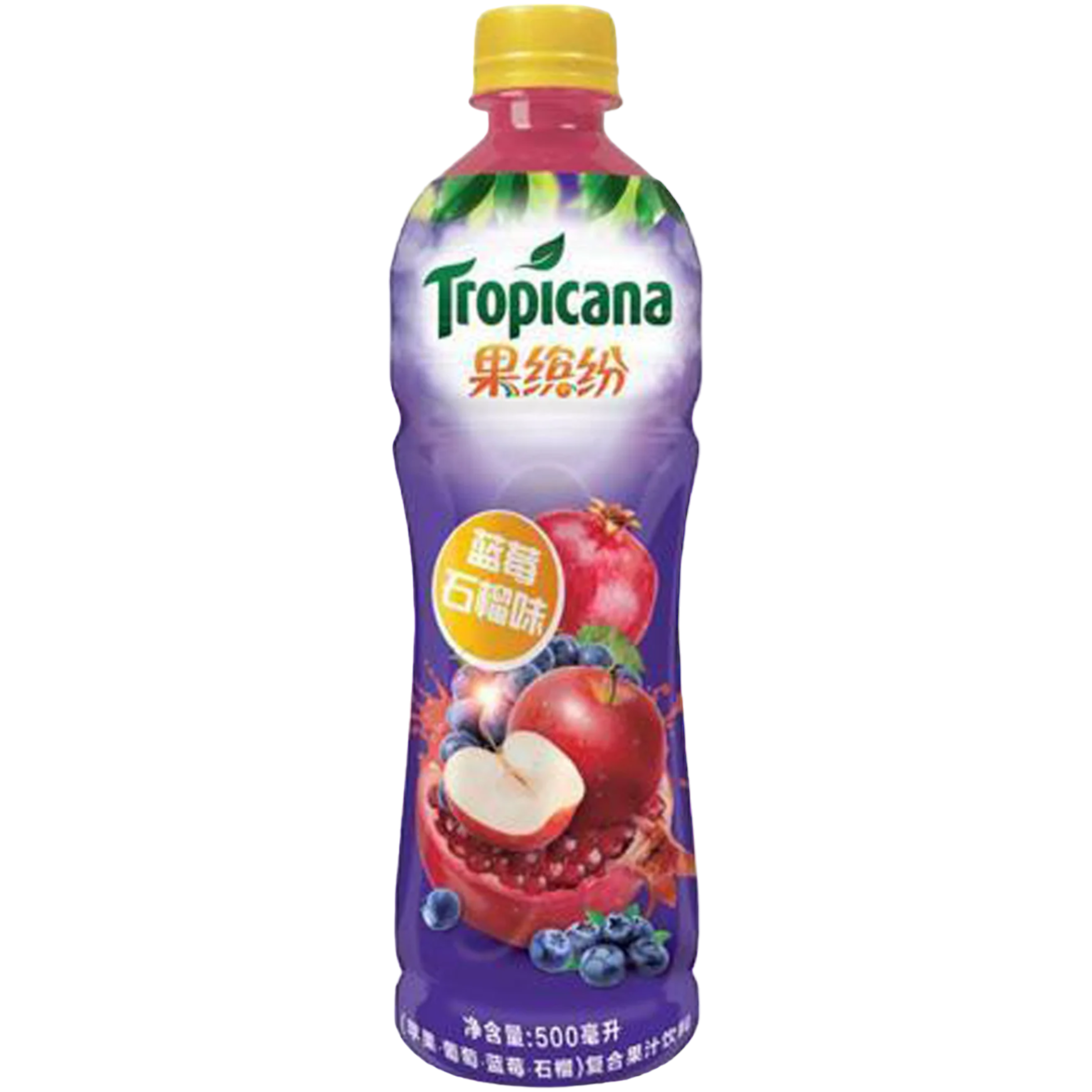 Tropicana Chinese Blueberry Pomegranate Flavour (China) - 16.9fl.oz (500ml)