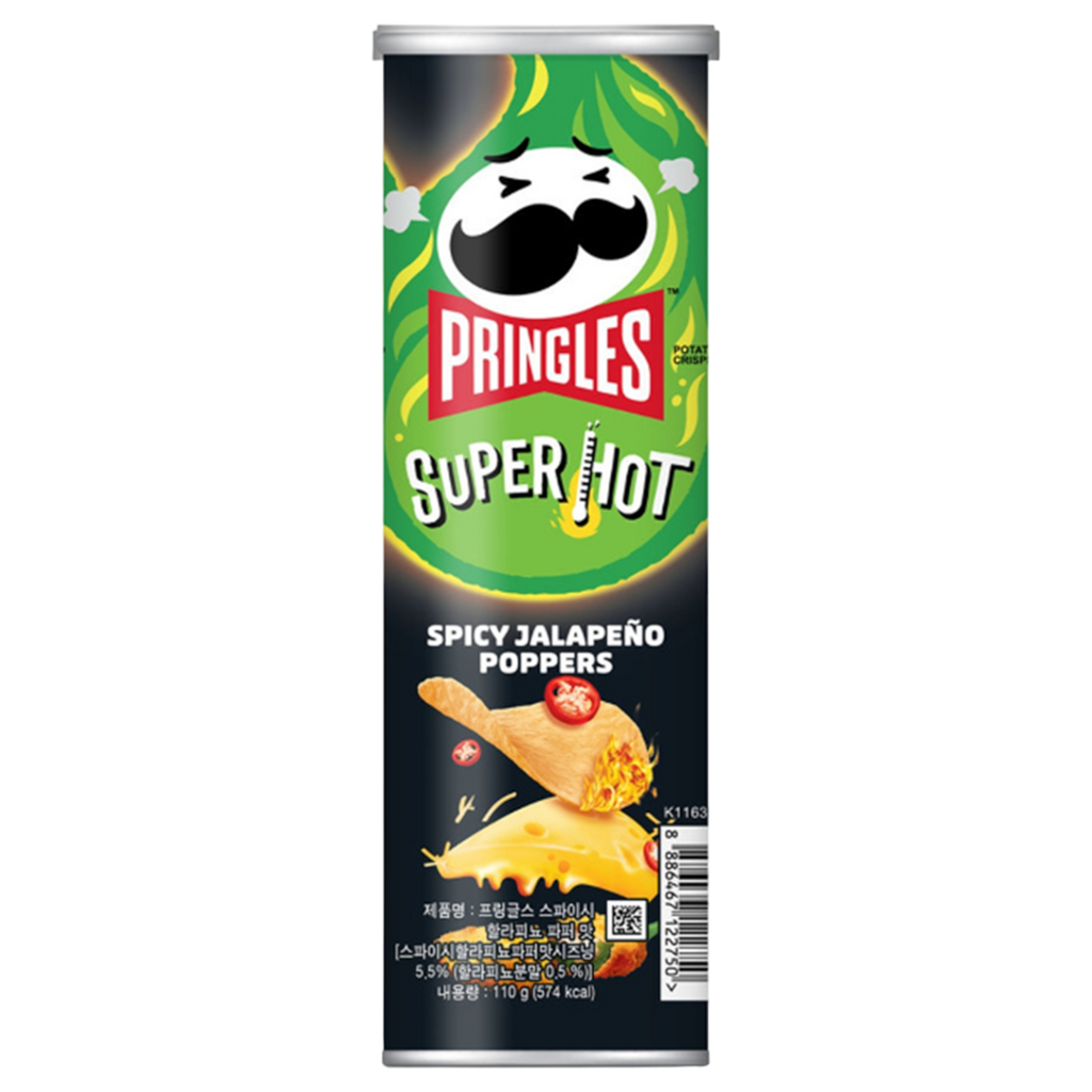 Pringles Spicy Jalapeno Poppers (Korea) - 3.8oz (110g)