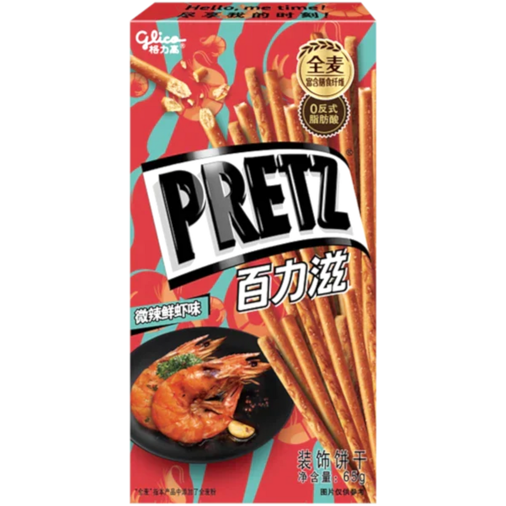 Glico Pretz Spicy Shrimp (China) - 2.3oz (65g)