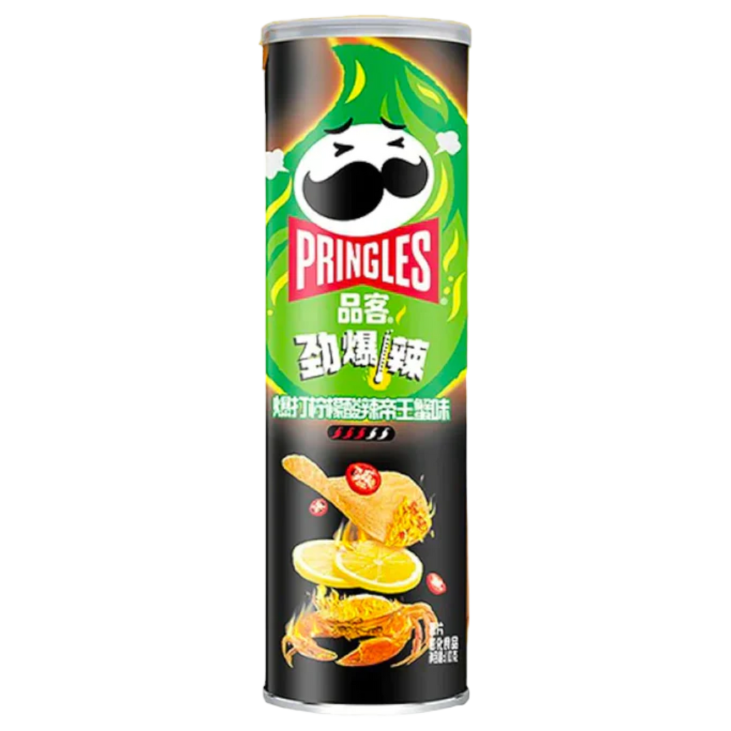 Pringles Super Hot Chilli Lemon Crab (China) - 3.88oz (110g)
