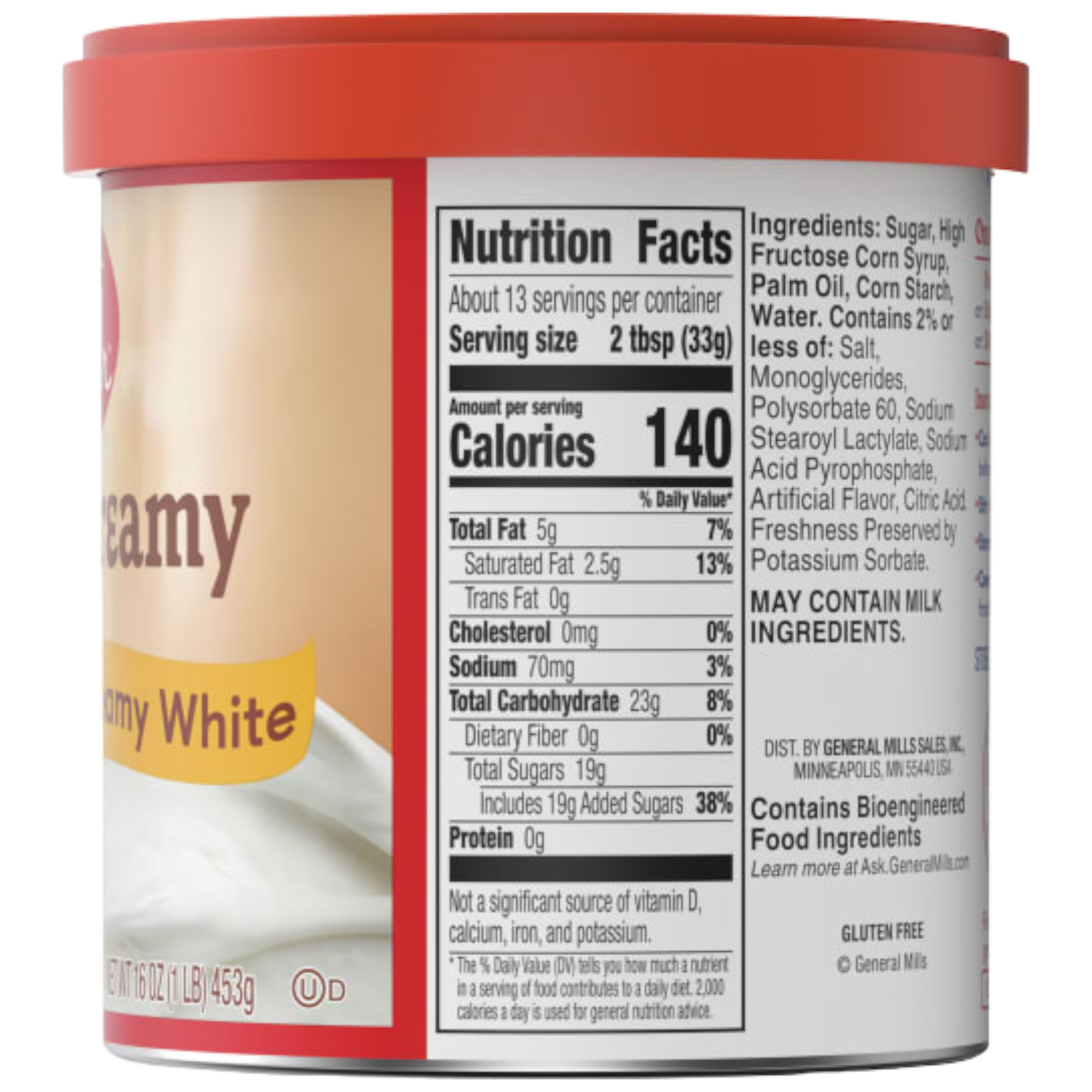 Betty Crocker Rich & Creamy Creamy White Frosting - 16oz (453g)