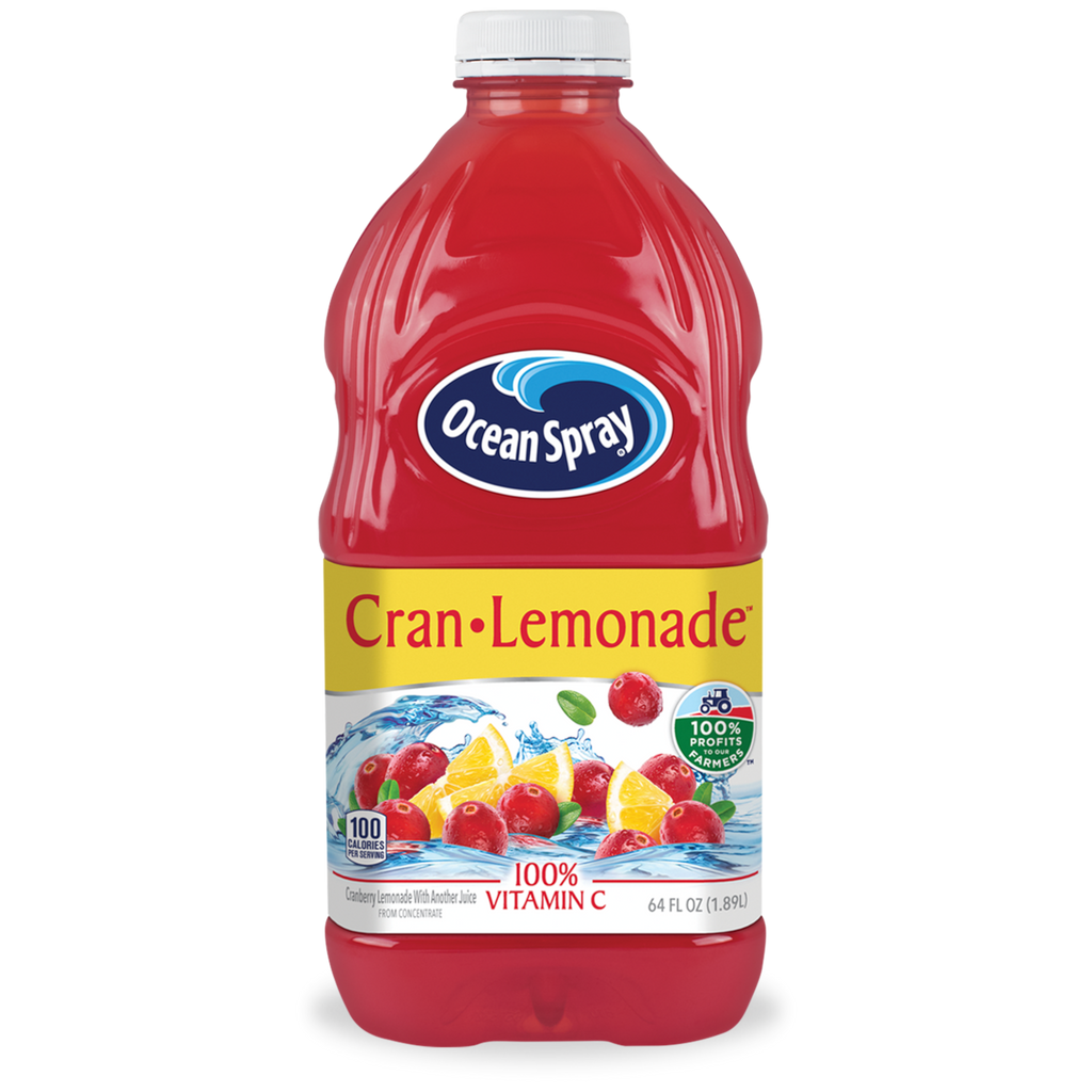 Ocean Spray Cran-Lemonade Juice - 64oz (1.89L)