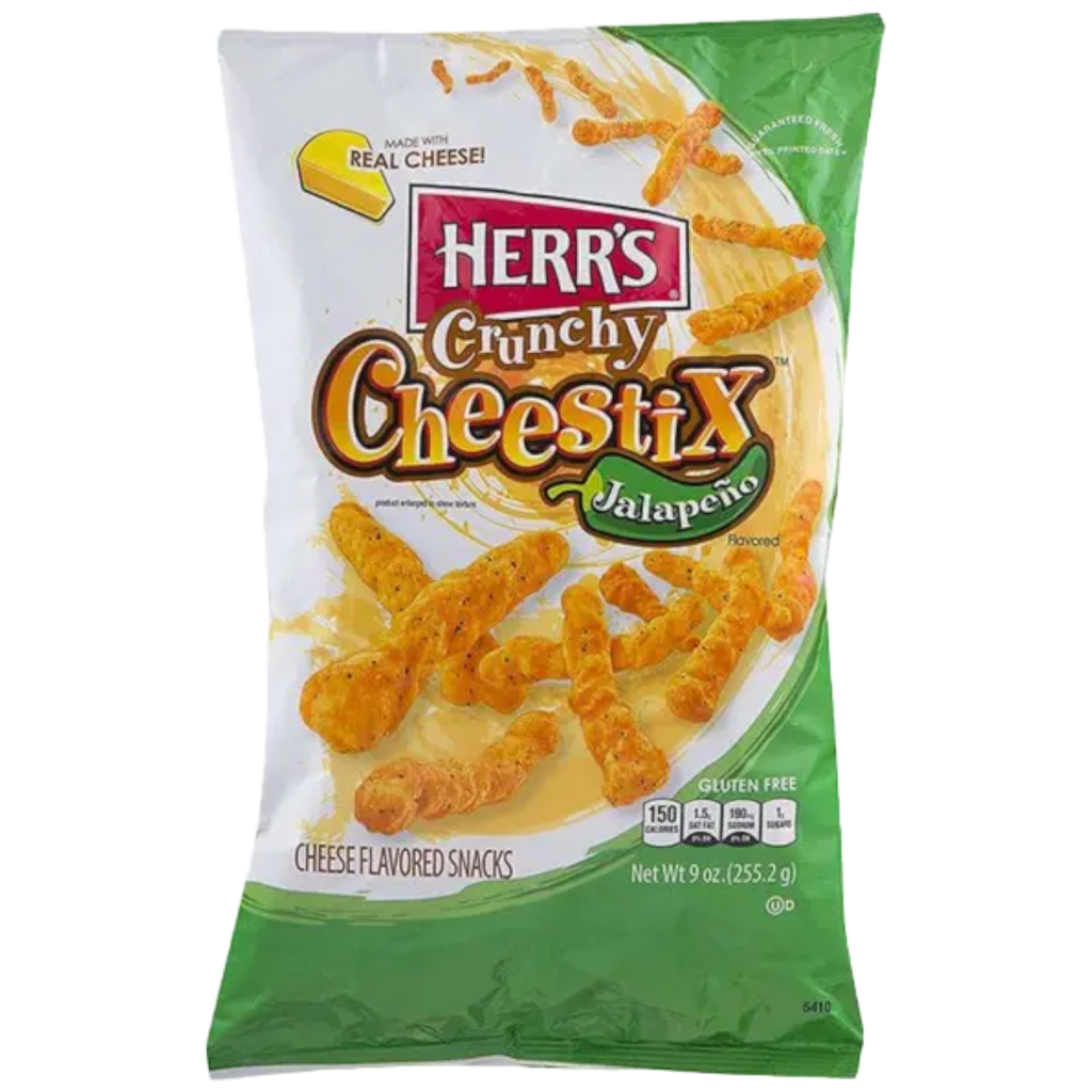 Herr's Jalapeno Crunchy Cheestix - 8oz (227g)