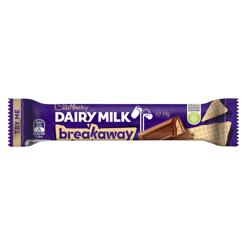 Cadbury Dairy Milk Breakaway (Australia) - 1.5oz (44g)