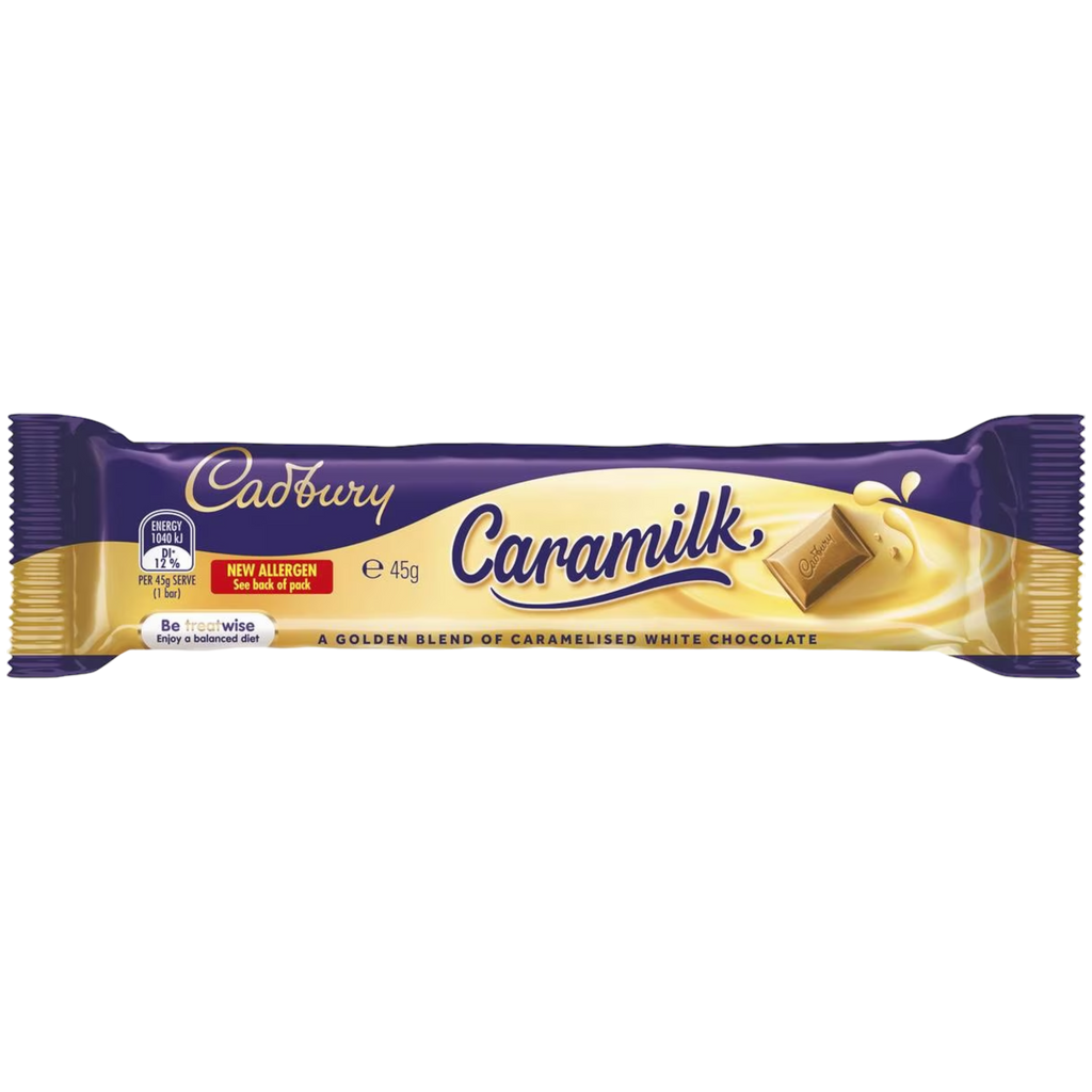 Cadbury Caramilk Chocolate Bar (Australia) - 1.59oz (45g)