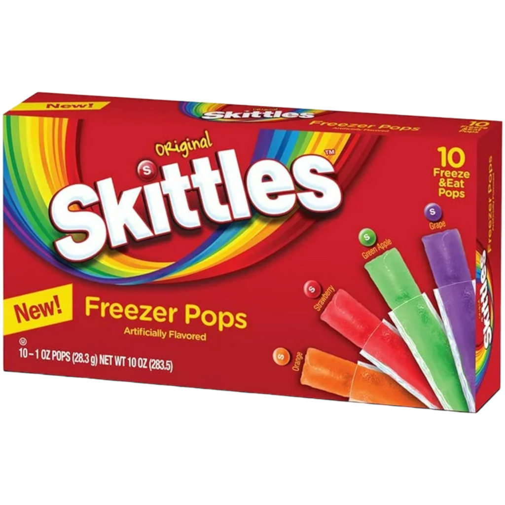 Skittles Freezer Pops - 10 Pack (10oz (283.5g))