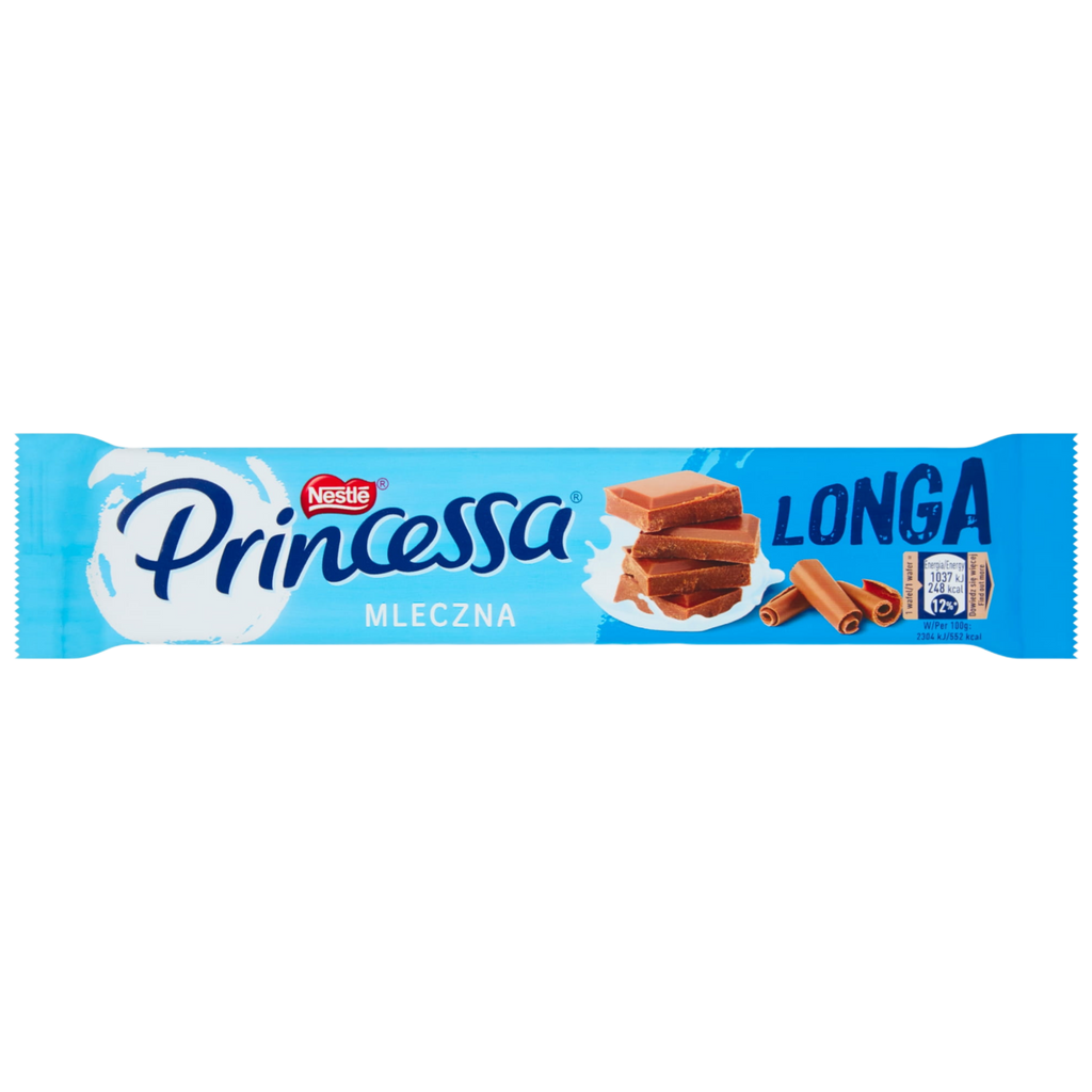Princessa Longa Milk Chocolate Bar (Poland) - 1.5oz (45g)