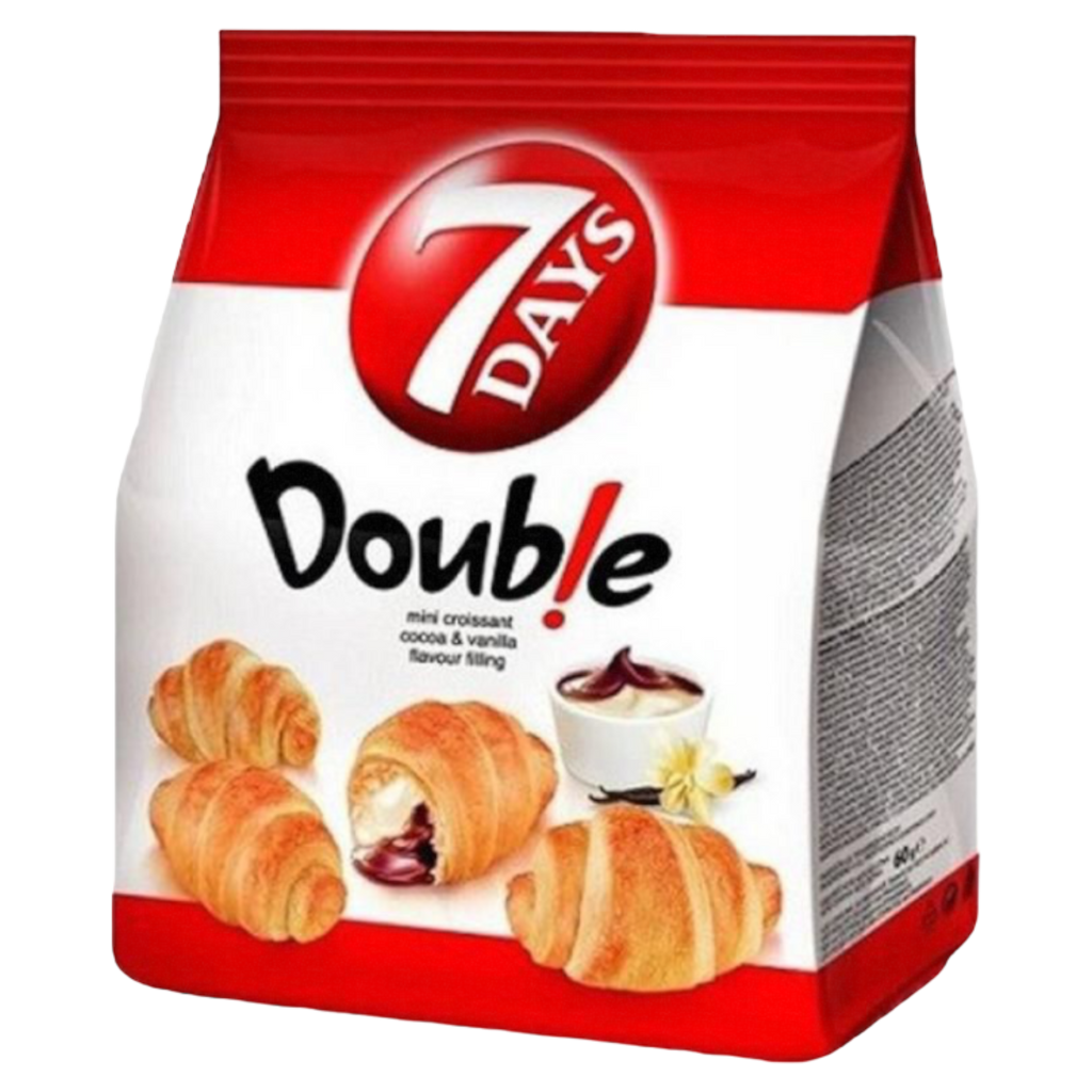 Chipita Mini Croissants With Double Cocoa & Vanilla Filling - 6.4oz (185g)