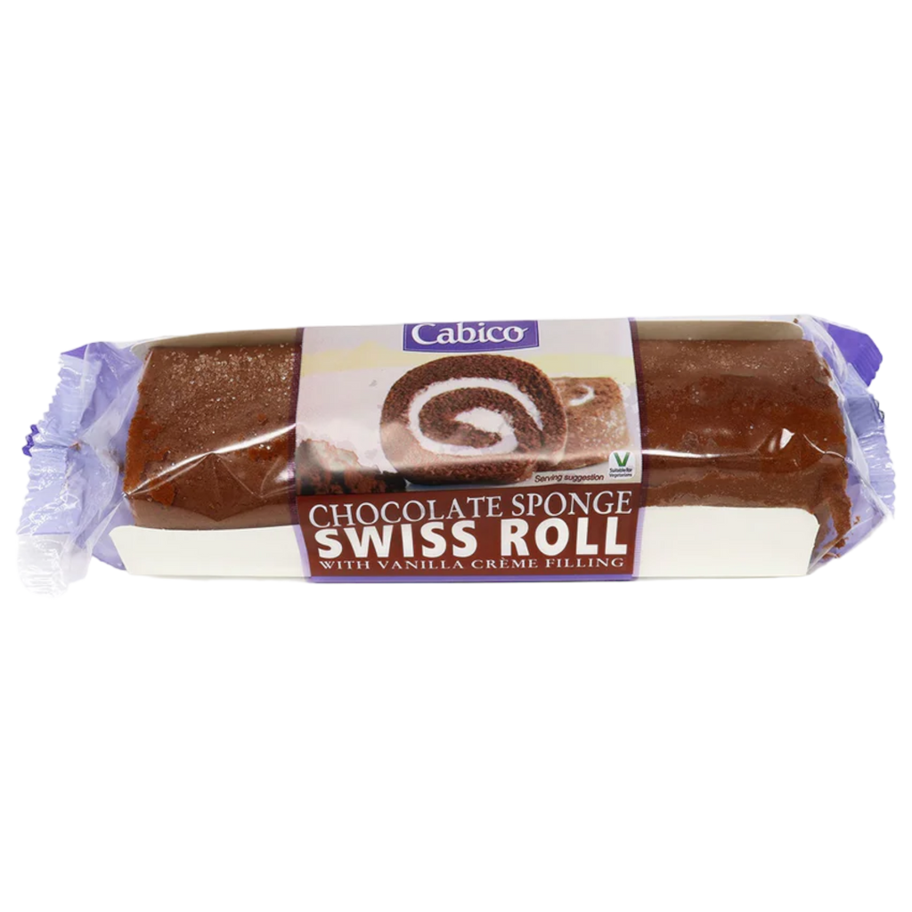 Cabico Swiss Roll Chocolate - 10.5oz (300g)