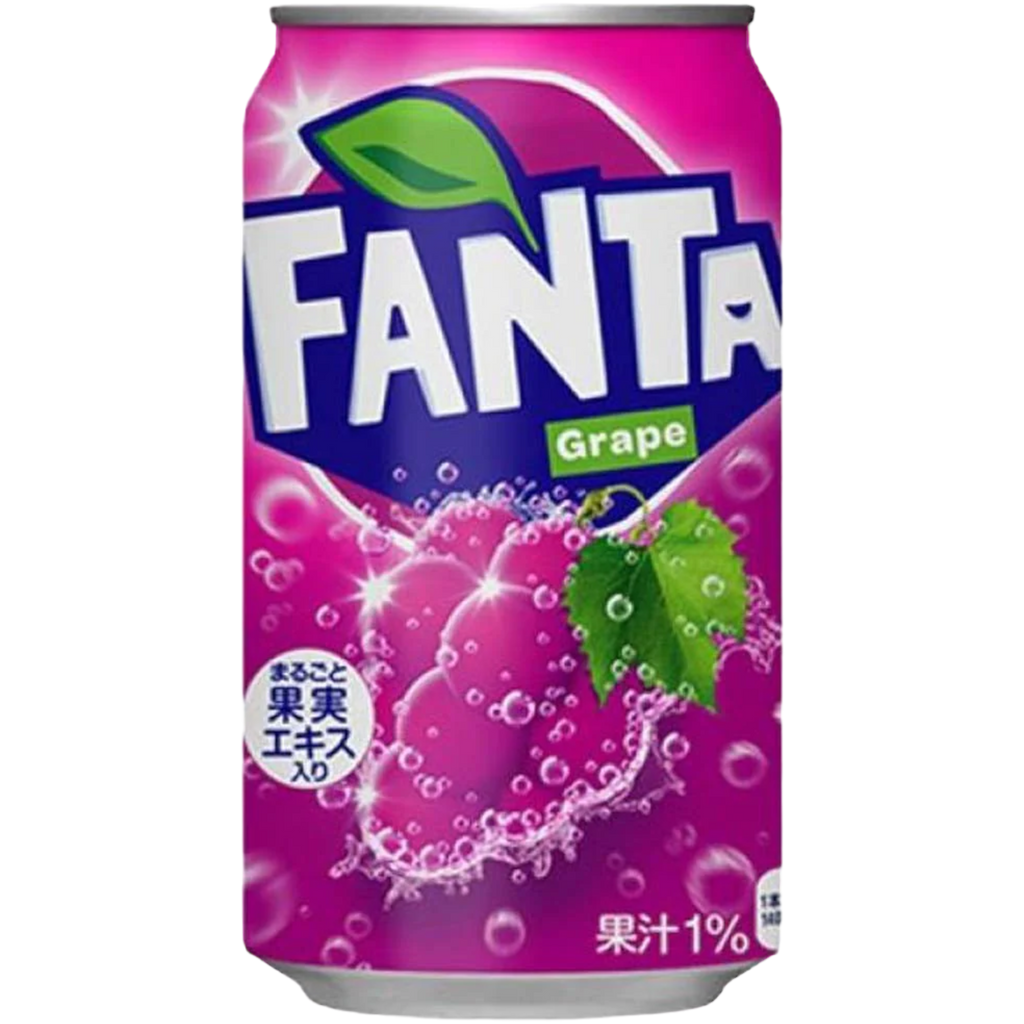 Fanta Grape Soda Mini Can (Japan) - 5.41fl.oz (160ml)