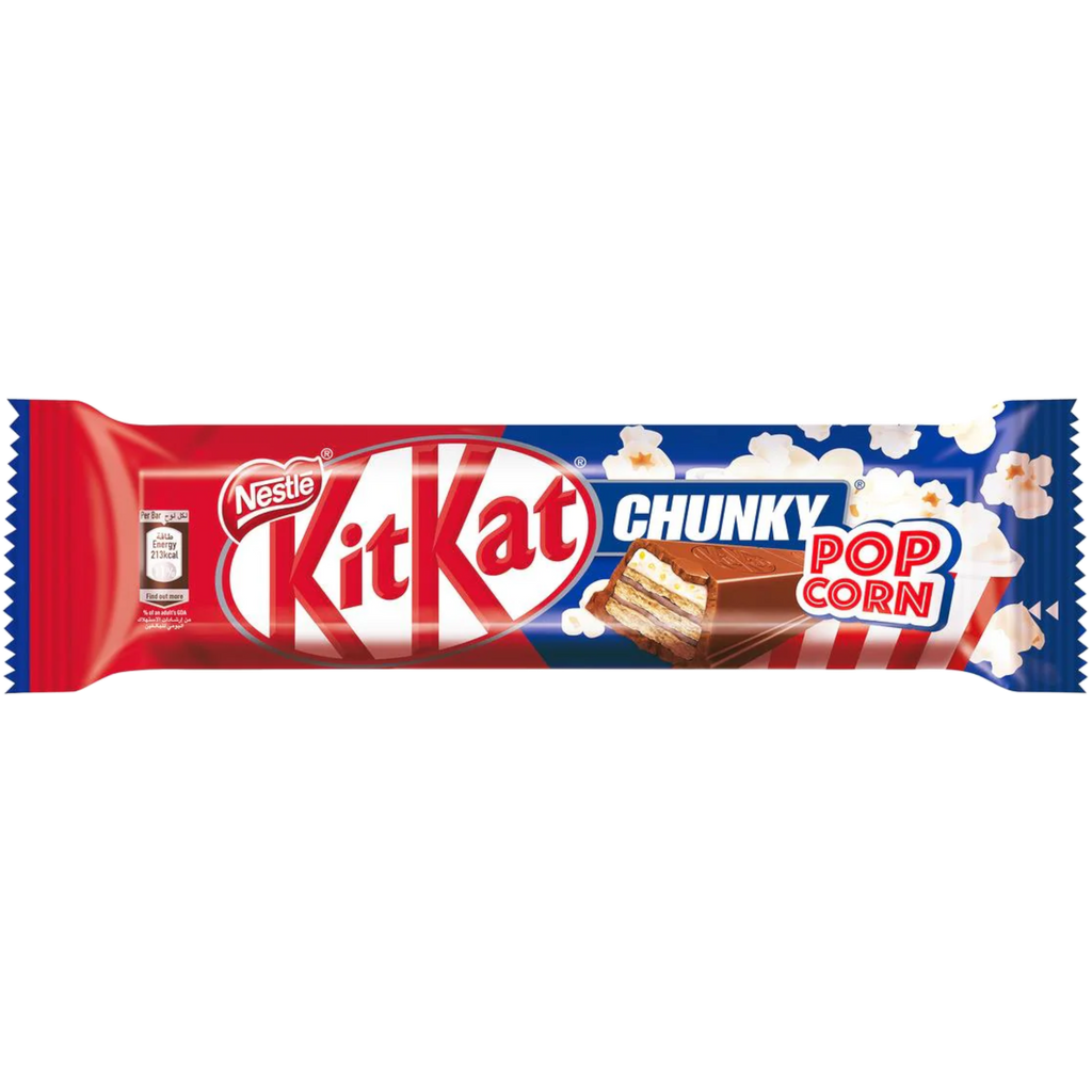 KitKat Chunky Popcorn Bar Limited Edition (Canada) - 1.69oz (48g)