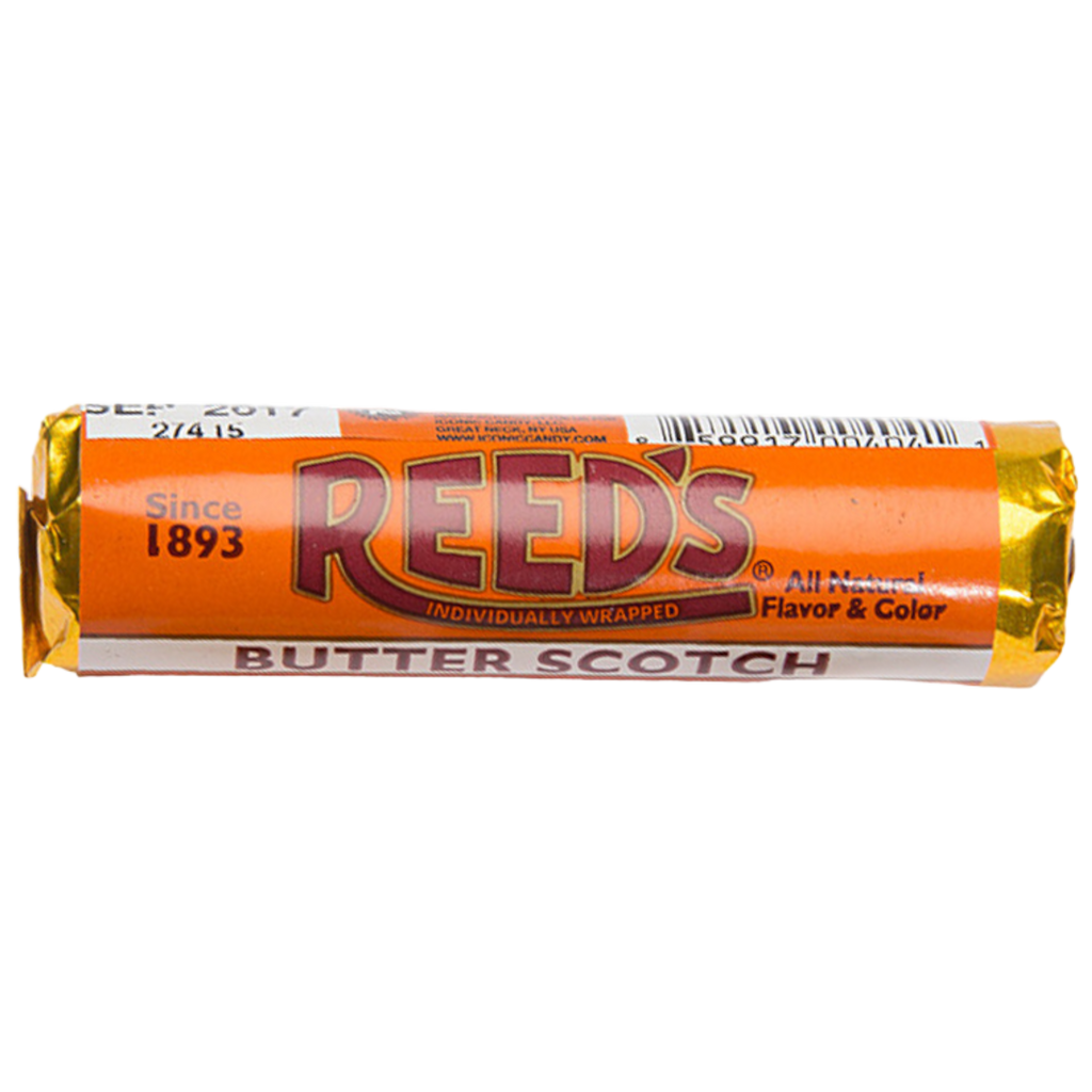 Reed's Butterscotch Flavored Hard Candy Roll - 1.01oz (29g)