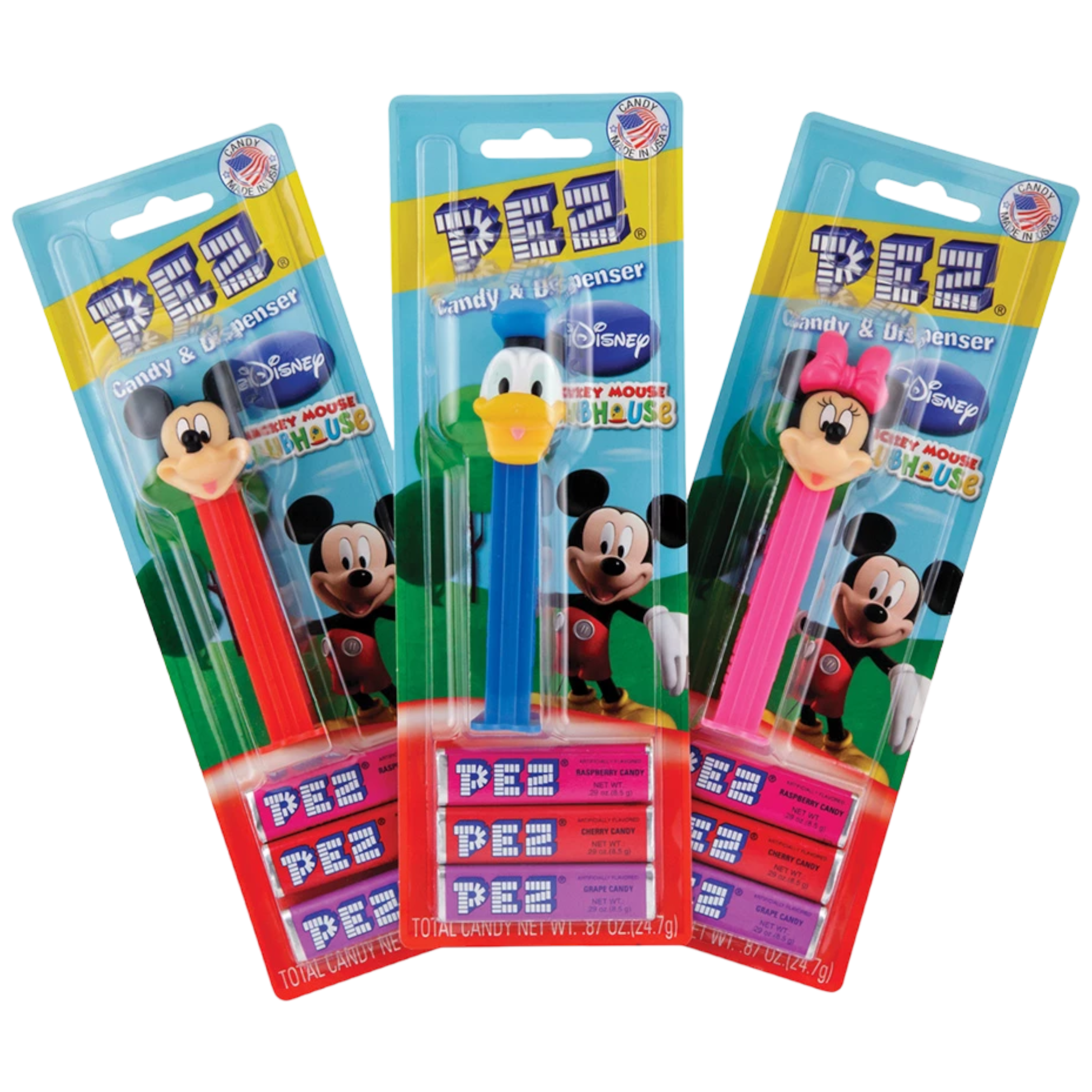 PEZ Disney Mickey Mouse Clubhouse Blister Pack - 0.87oz (24.7g)