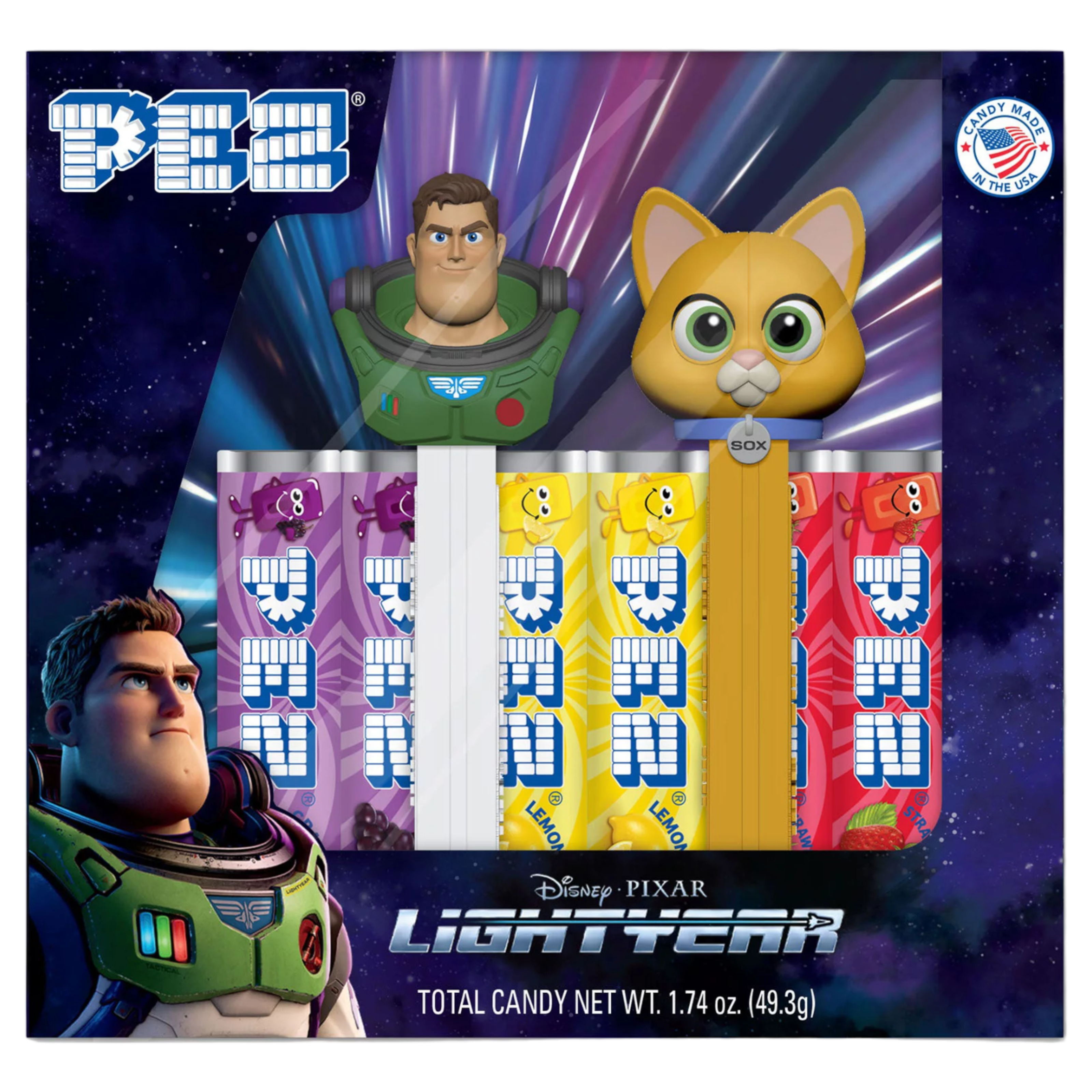 Pez Buzz Lightyear Twin Pack - 1.73oz (49.3g)