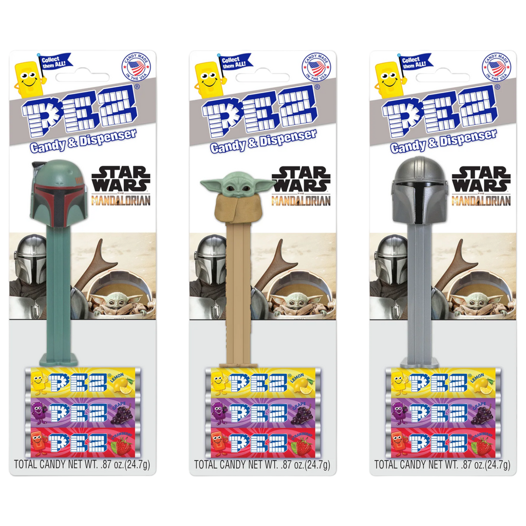 Pez Mandalorian Blister Pack - 0.87oz (24.7g)