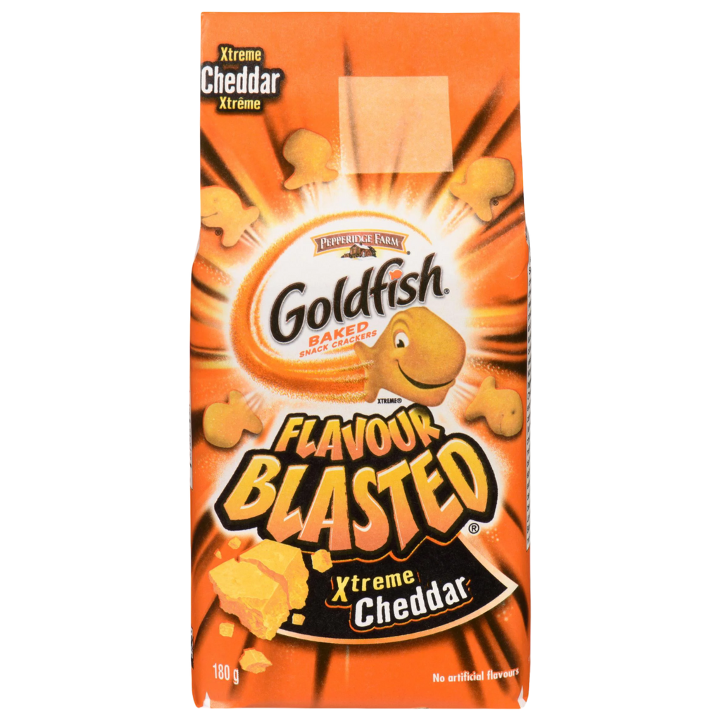Pepperidge Farm Goldfish Flavour Blasted Xtreme Cheddar (Canada) - 6.3oz (180g)