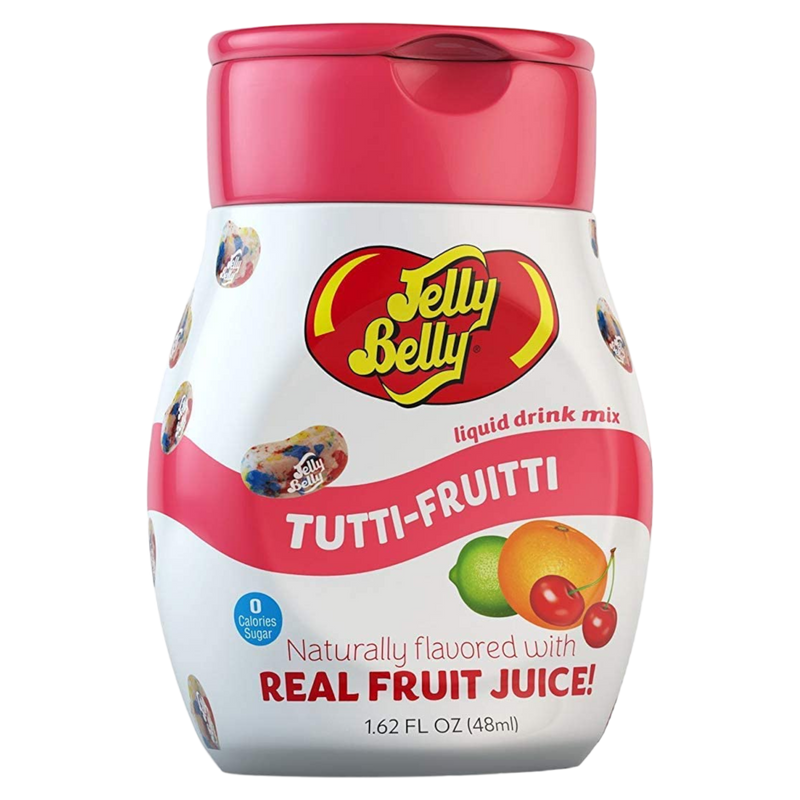 Jelly Belly Liquid Water Enhancer Tutti-Fruitti - 1.62fl.oz (48ml)