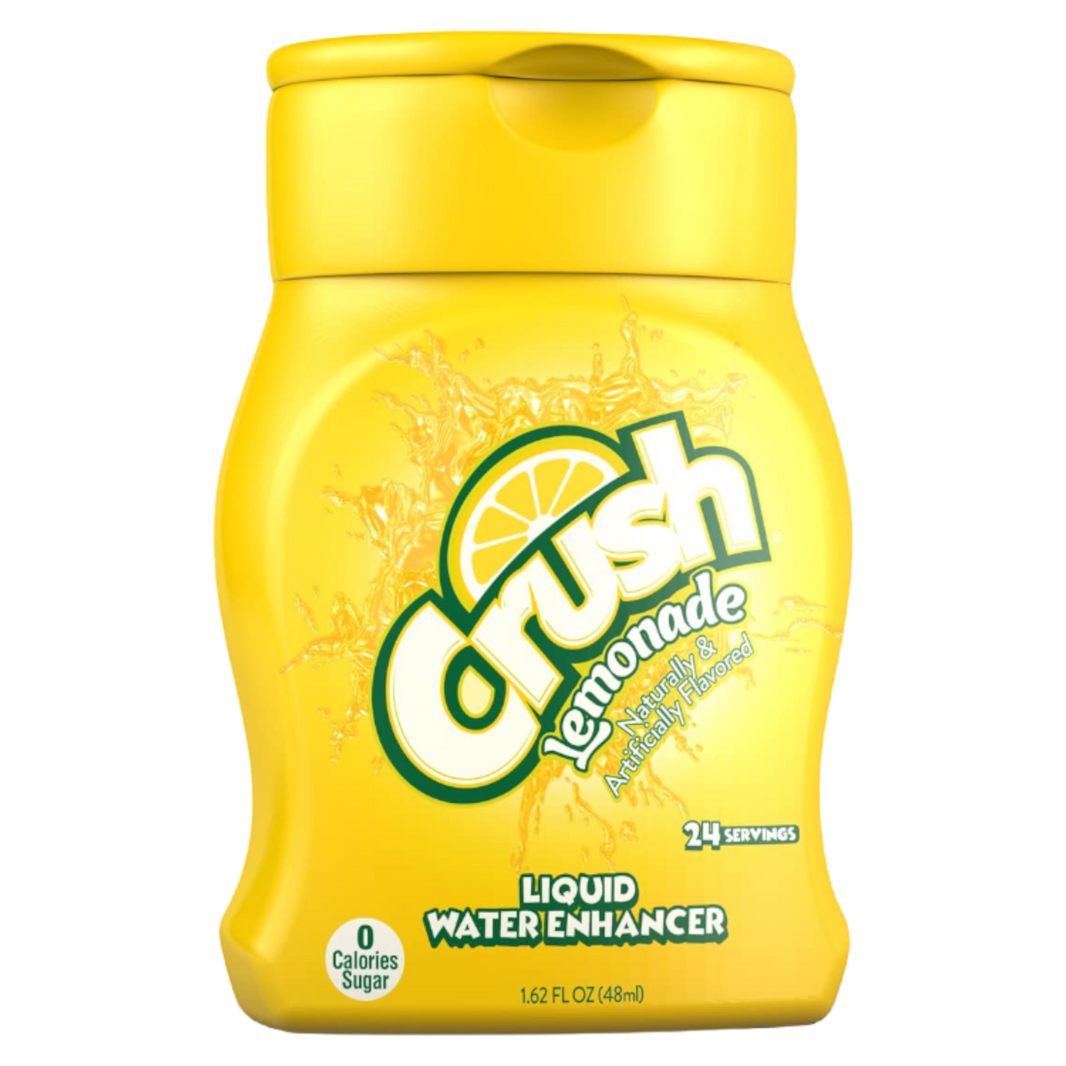 Crush Lemonade Liquid Water Enhancer 1.62fl.oz (48ml) Poppin Candy
