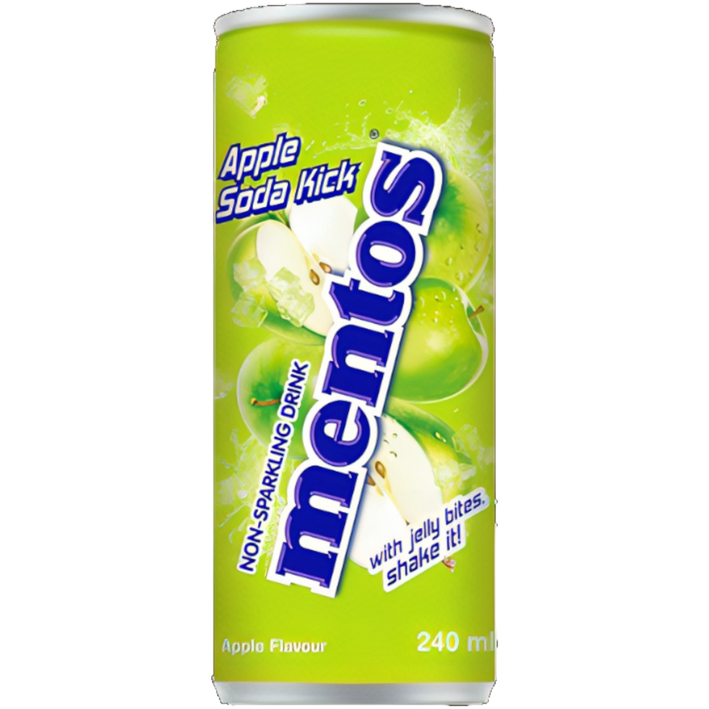Mentos Apple Soda Kick Drink - 8.1fl.oz (240ml)