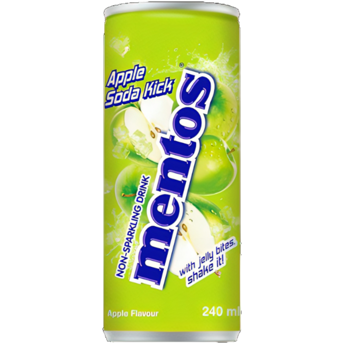 Mentos Apple Soda Kick Drink - 8.1fl.oz (240ml) | Poppin Candy