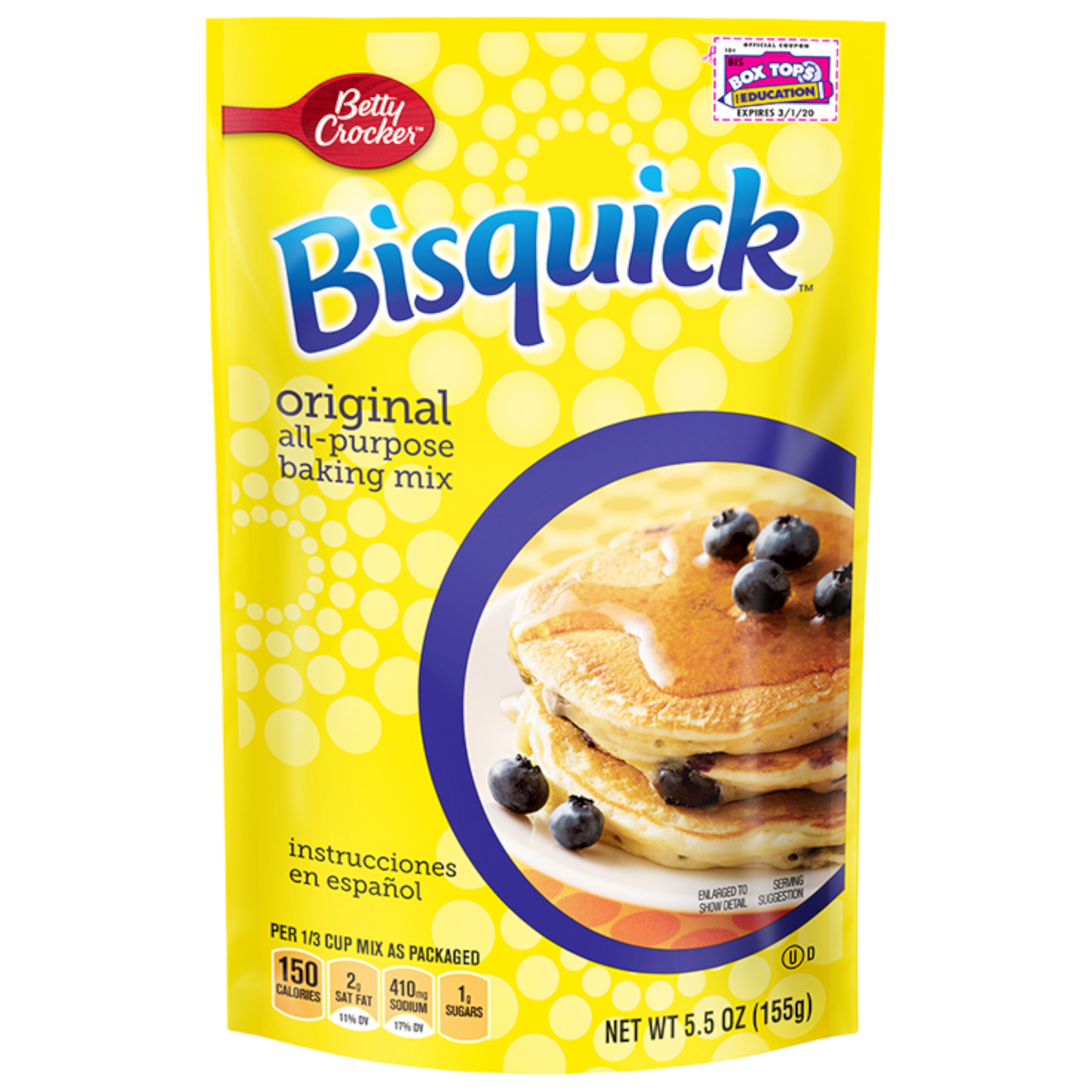 Bisquick Pancake & All Purpose Baking Mix - 5.5oz (155g)