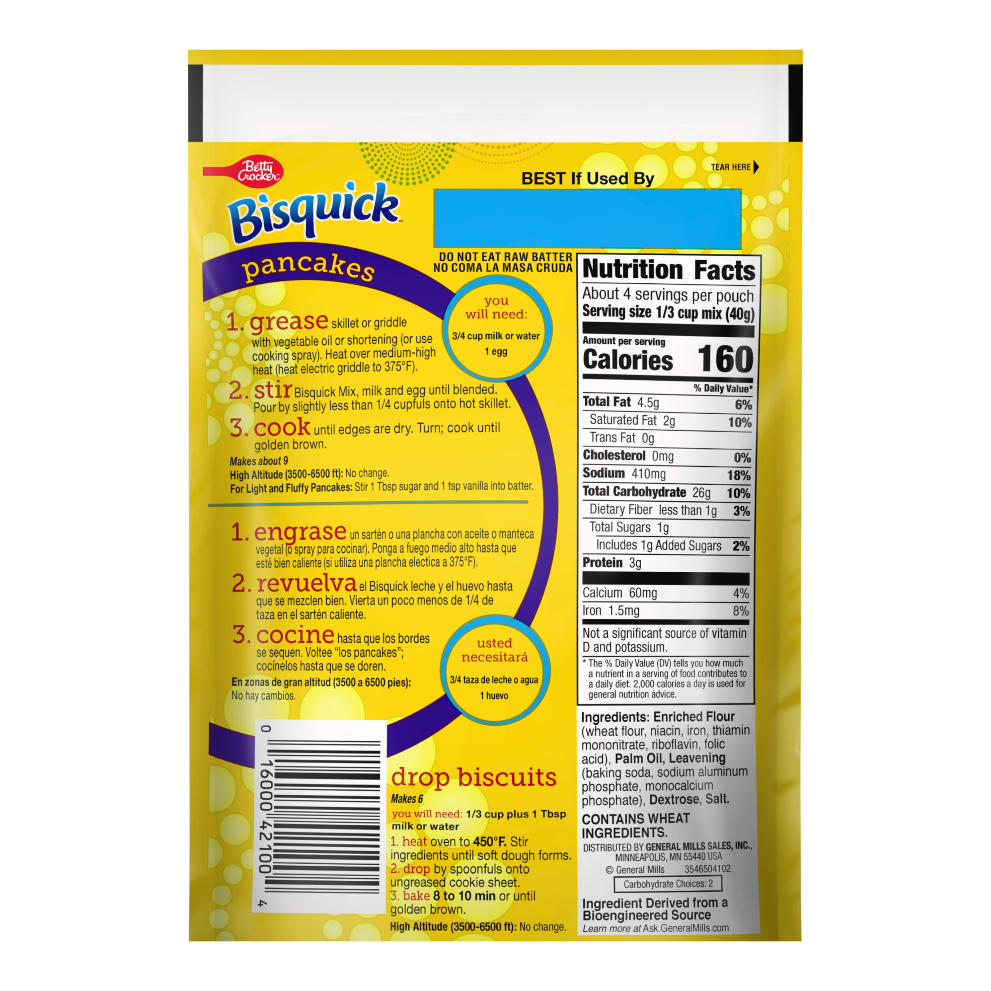 Bisquick Pancake & All Purpose Baking Mix - 5.5oz (155g)