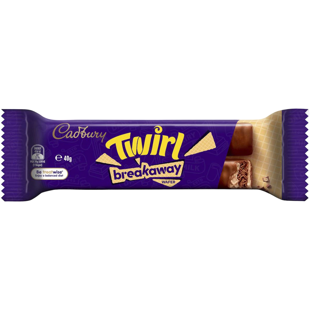 Cadbury Twirl Breakaway (Australia) - 1.41oz (40g)