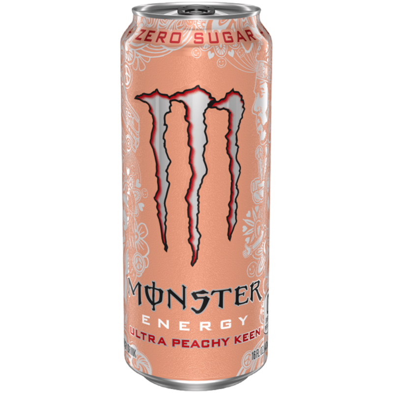 Monster Ultra Zero Peachy Keen - 16fl.oz (473ml)