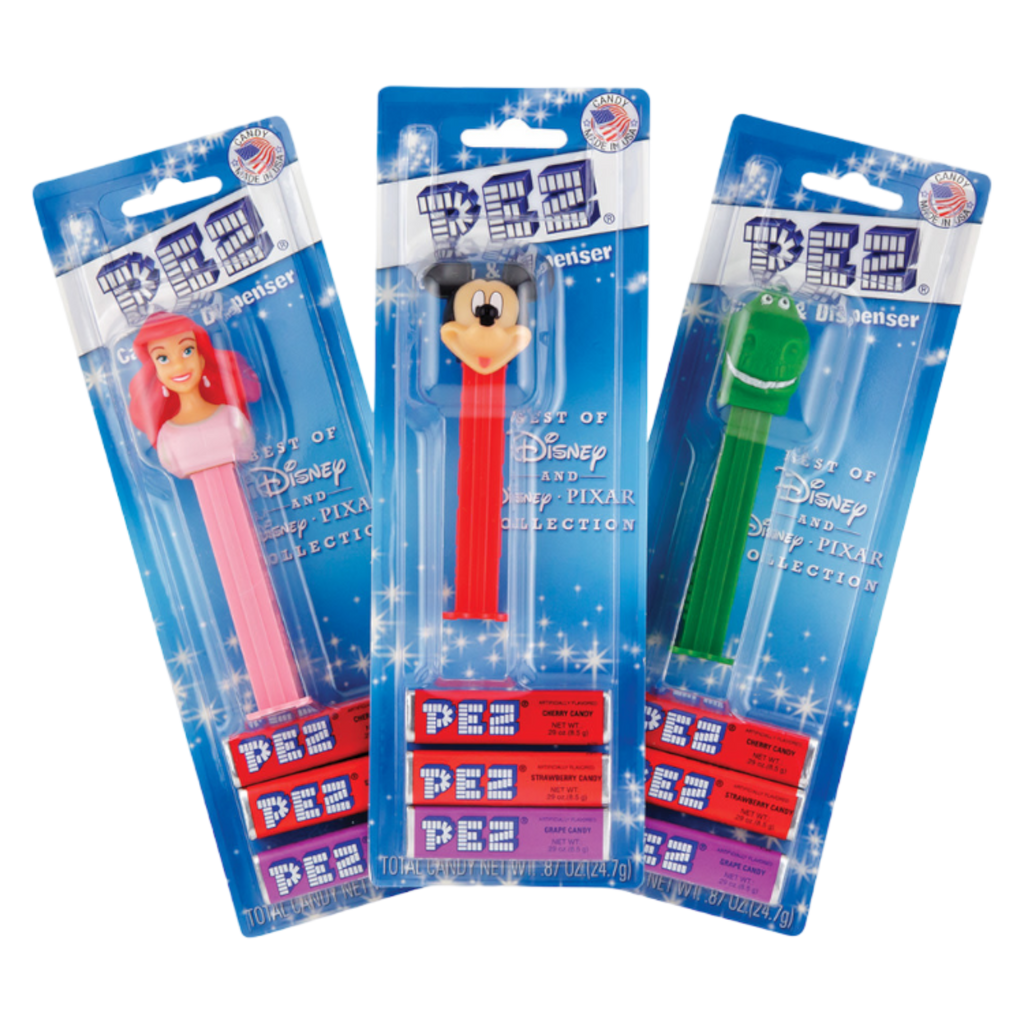 PEZ Best of Disney Pixar Blister Pack - 0.87oz (24.7g)