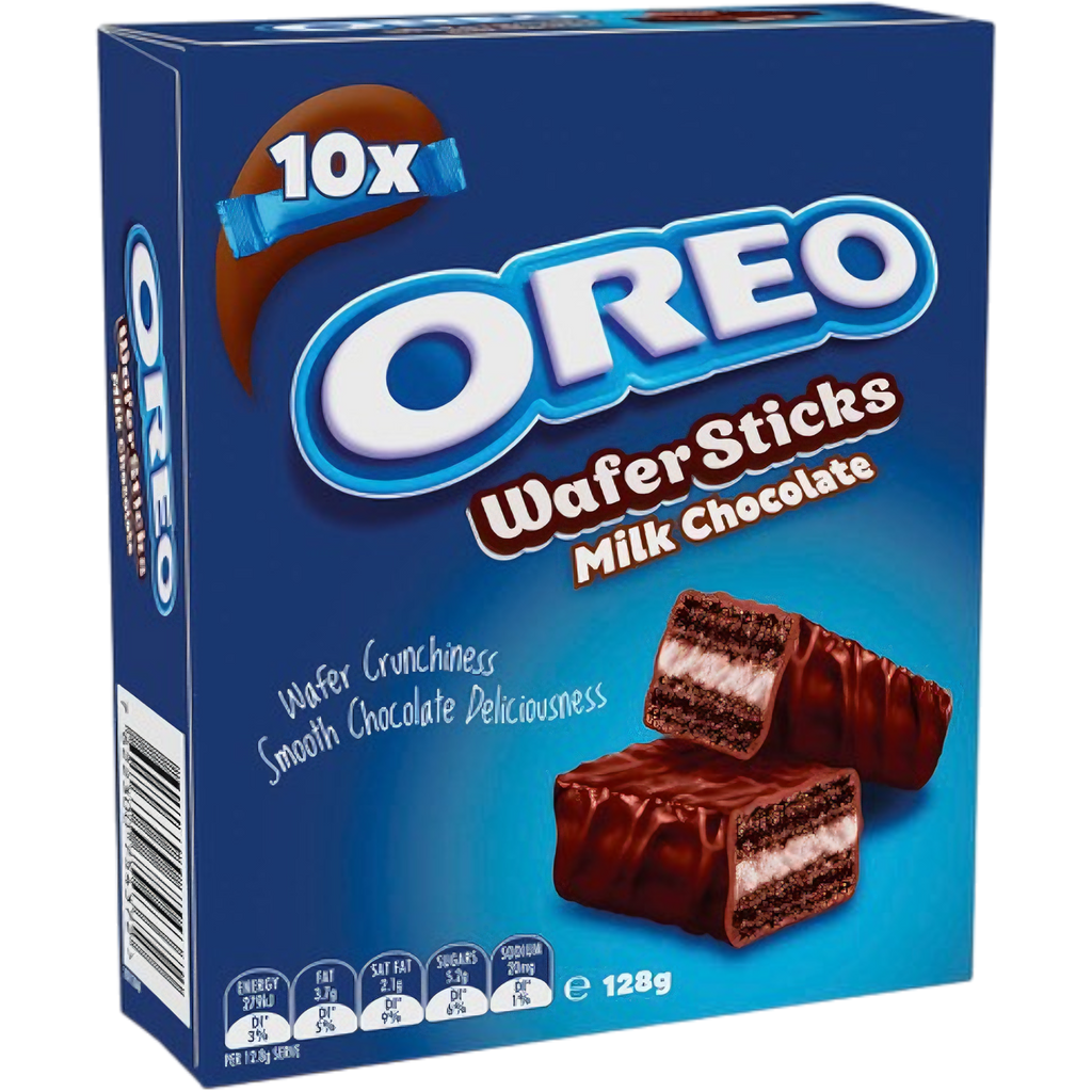 Oreo Wafer Sticks Box of 10 (Australia) - 4.5oz (128g)