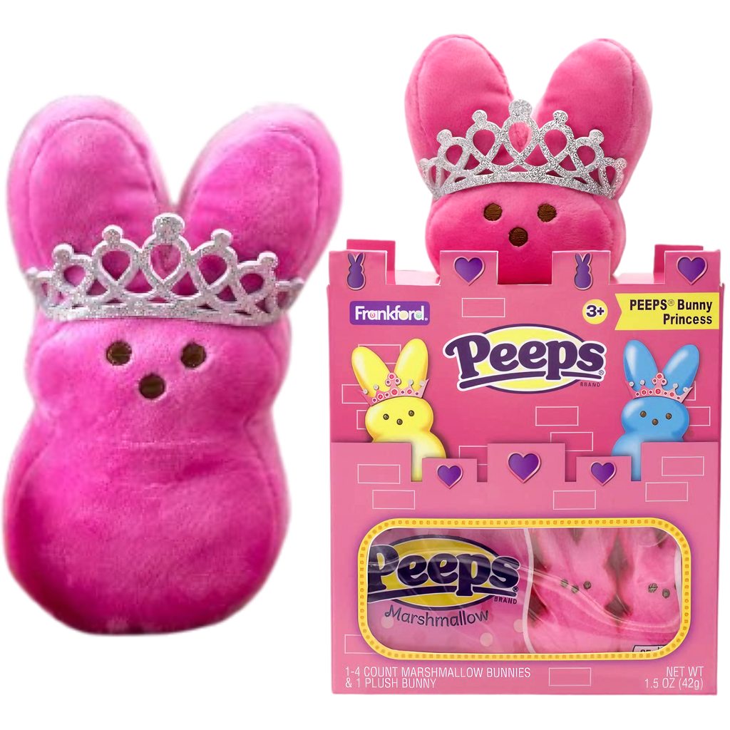 Peeps Princess Bunny Plush (Easter Limited Edition) - 1.5oz (42g)