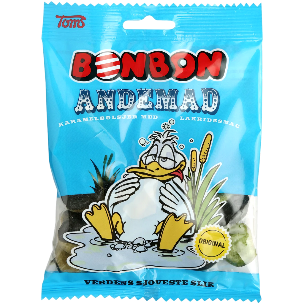 Toms Bonbon Andemad 'Duck Food' Candy (Norway) - 4.4oz (125g)