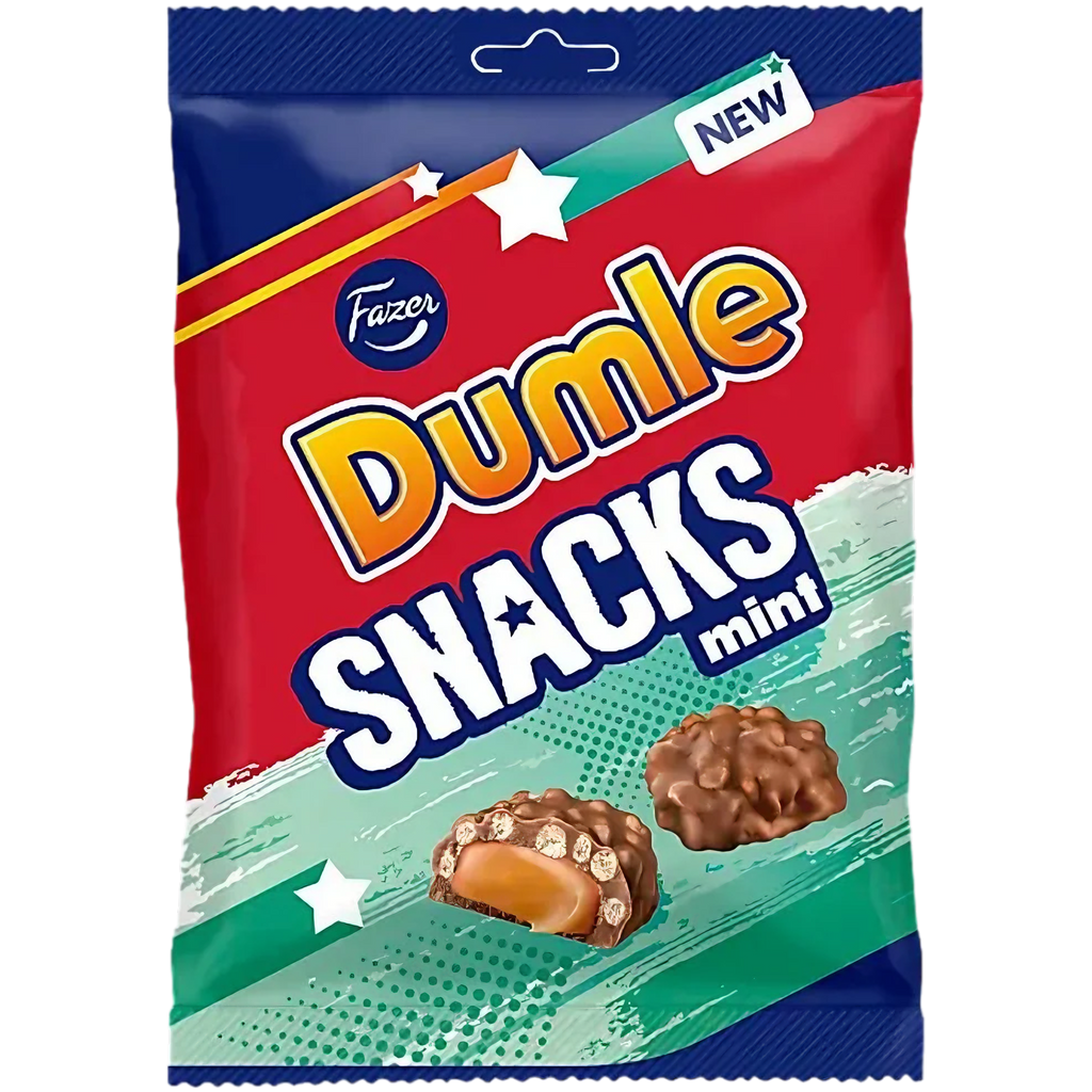 Fazer Dumle Snacks Mint (Finland) - 5.6oz (160g)