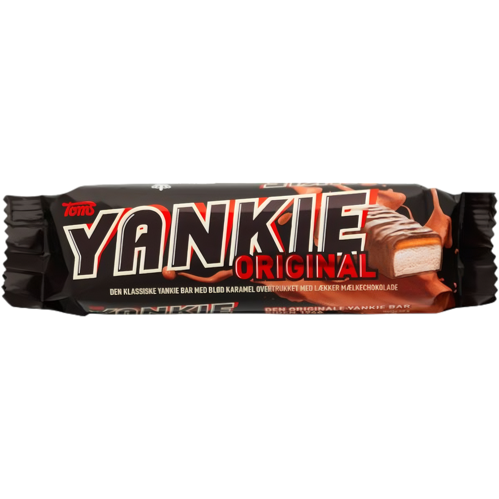 Toms Yankie Caramel & Nougat Milk Chocolate Bar (Danish) - 1.76oz (50g)