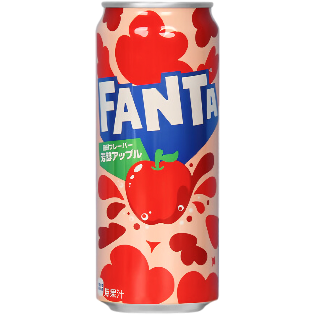 Fanta Japanese Rich Red Apple Slim Can (Japan) - 8.45fl.oz (250ml)