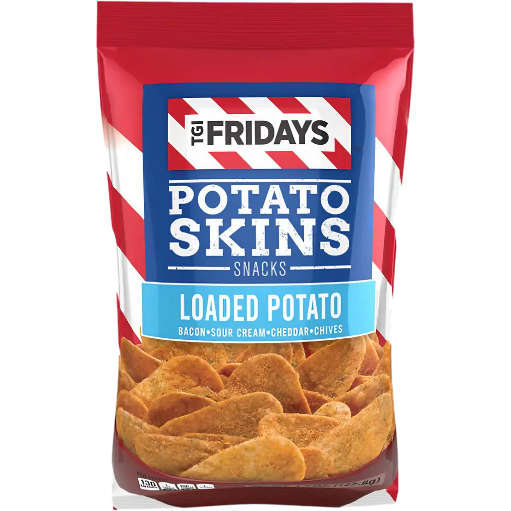 TGI Fridays Loaded Potato Skins (Bacon, Sour Cream, Cheddar & Chives) - 3oz (85g) BB 05/08/24