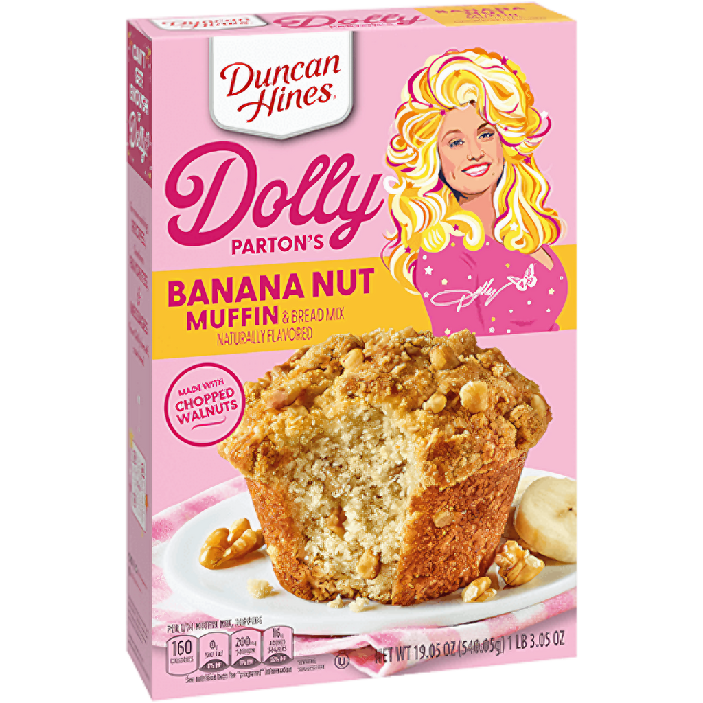 Dolly Parton's Banana Nut Muffin & Bread Mix - 19.05oz (540.05g)