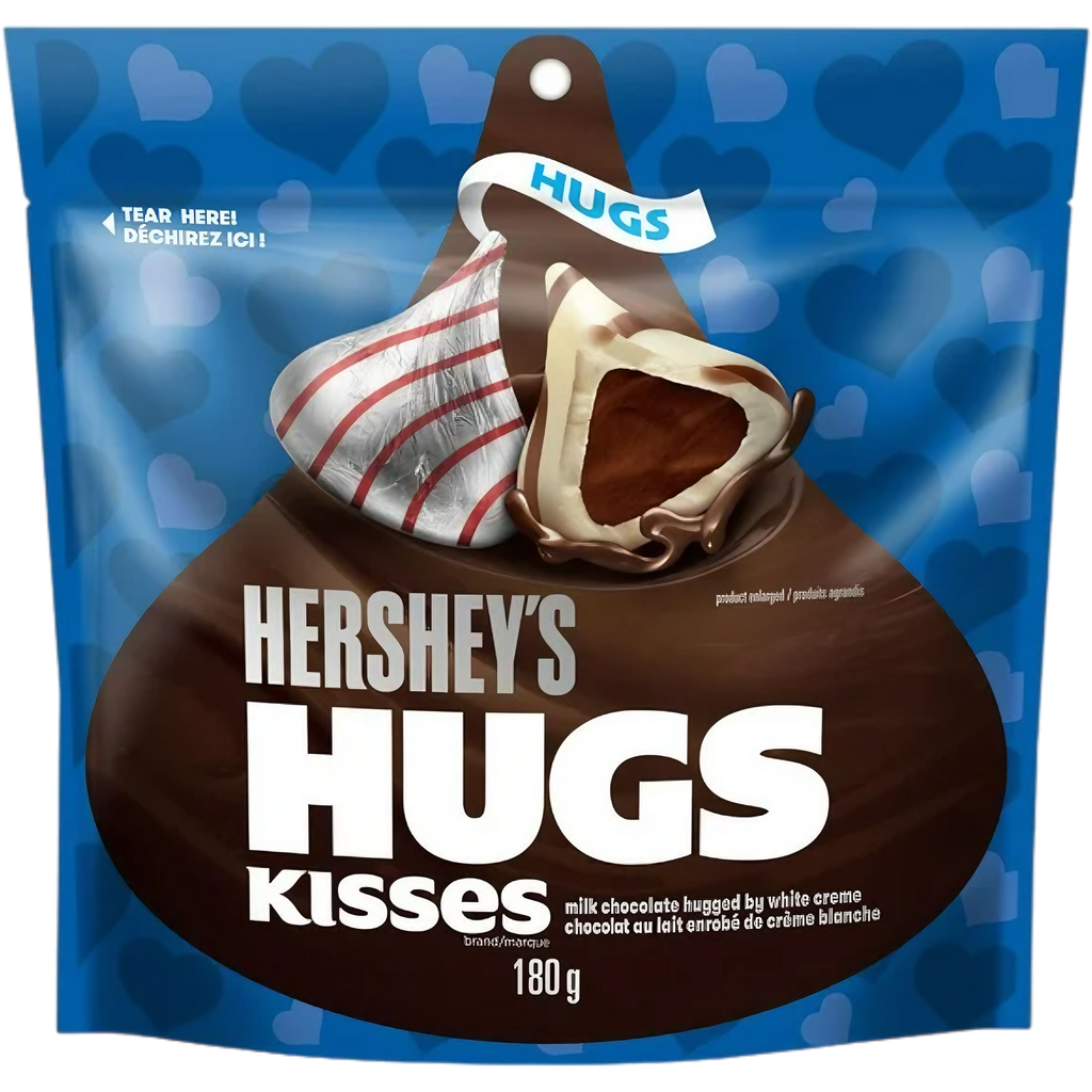 Hershey's Hugs Kisses Share Pack (Valentine's Limited Edition) - 6.3oz (180g)