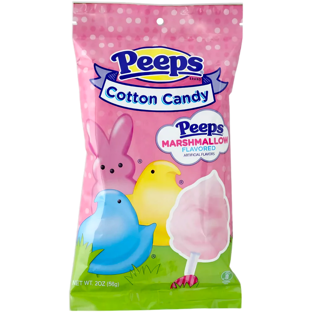 Peeps Cotton Candy Peg Bag - 2oz (56g)